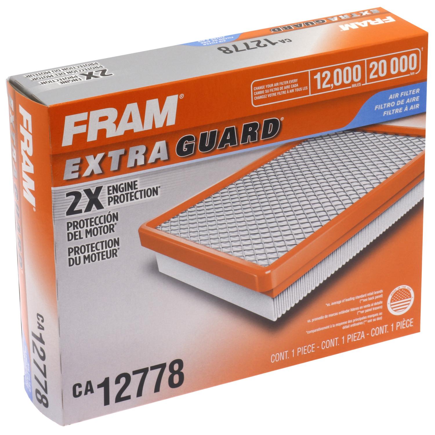 Fram CA12778 Air Filter product image 3 of 6