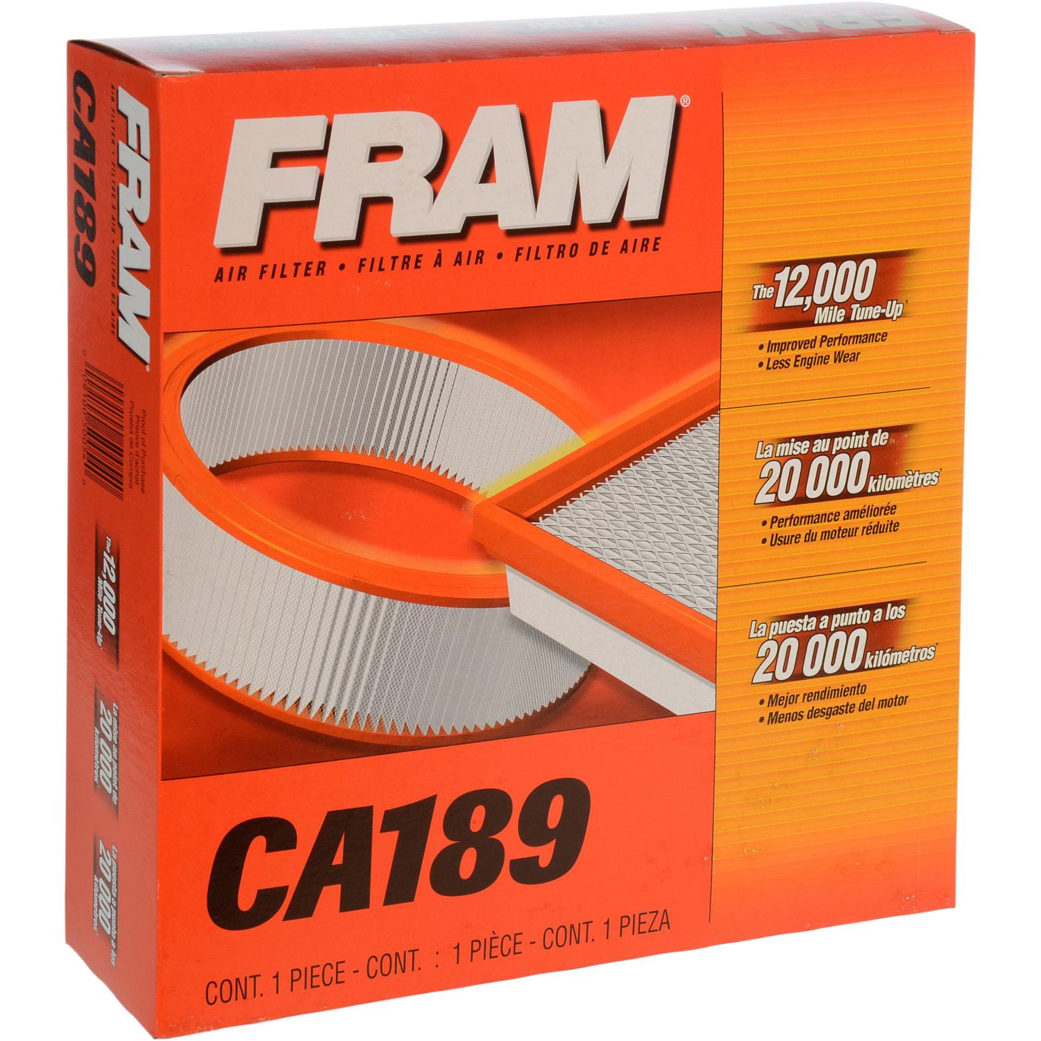 Fram CA189 Air Filter product image 3 of 3