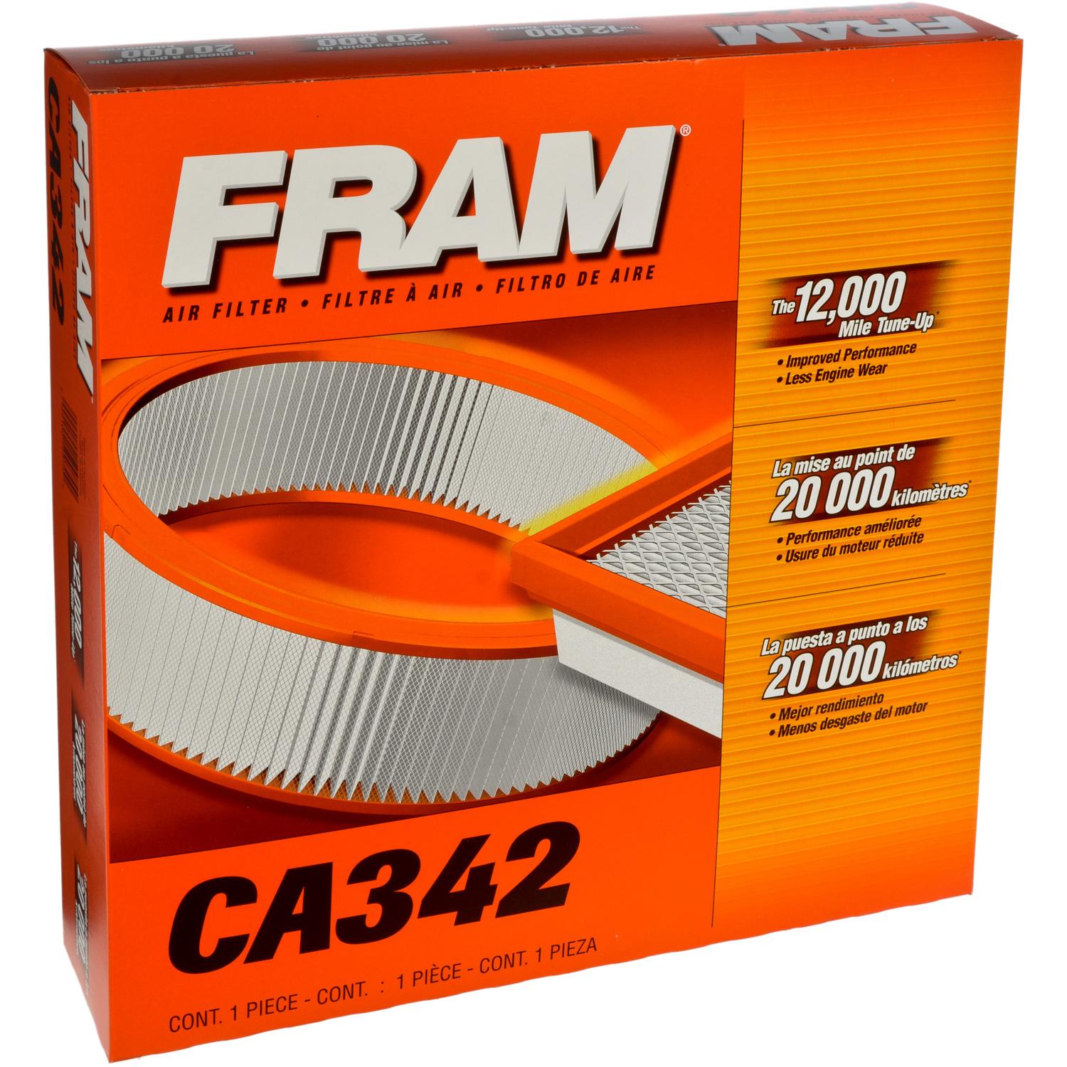 Fram CA342 Air Filter product image 4 of 4