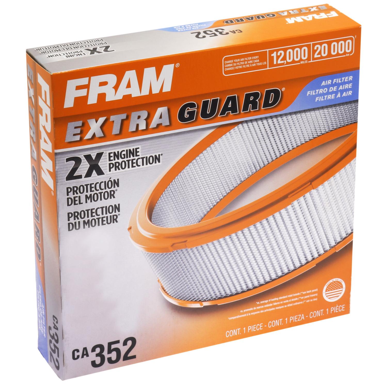 Fram CA352 - Air Filter Fram CA352 Air Filter product image 5 of 6