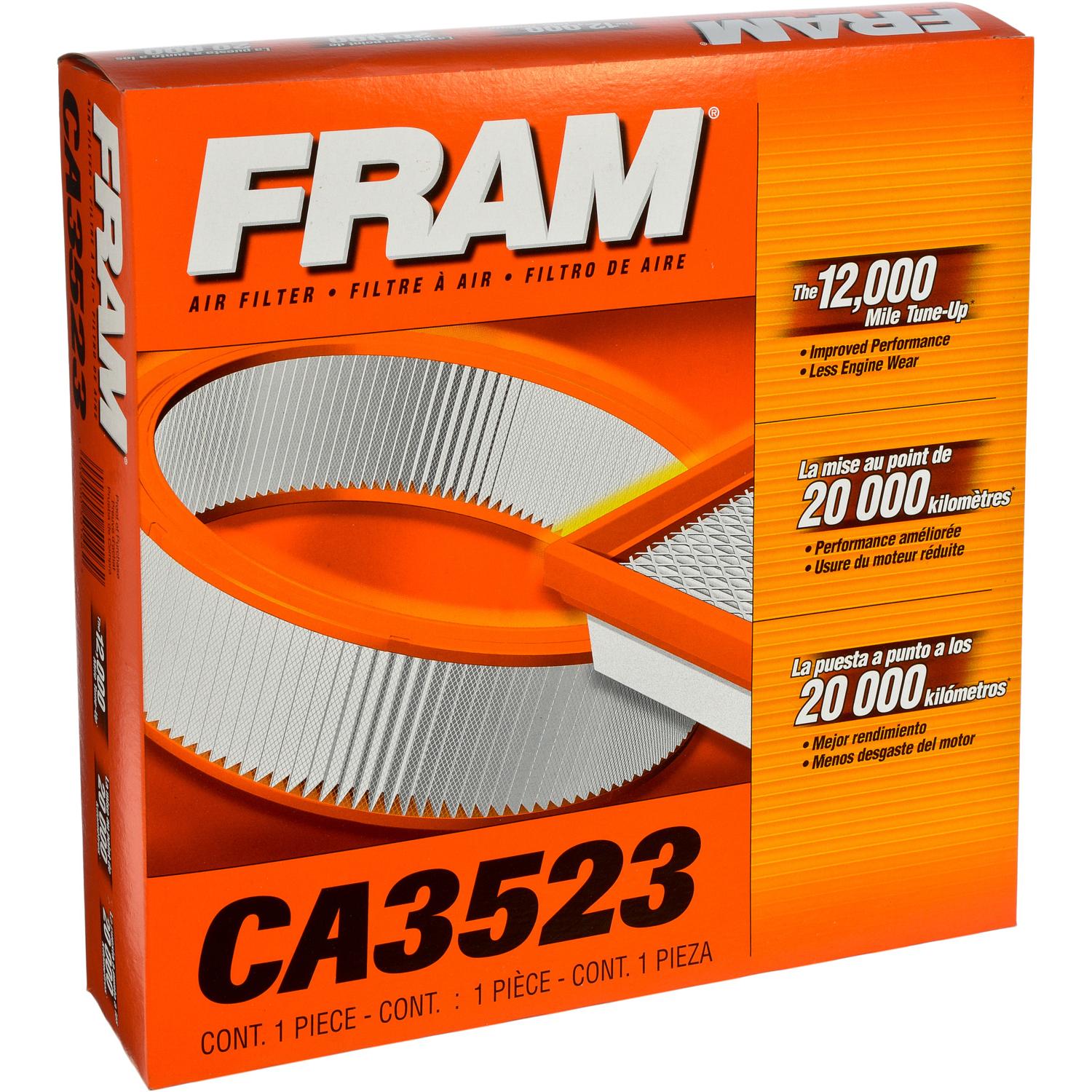 Fram CA3523 Air Filter product image 2 of 3