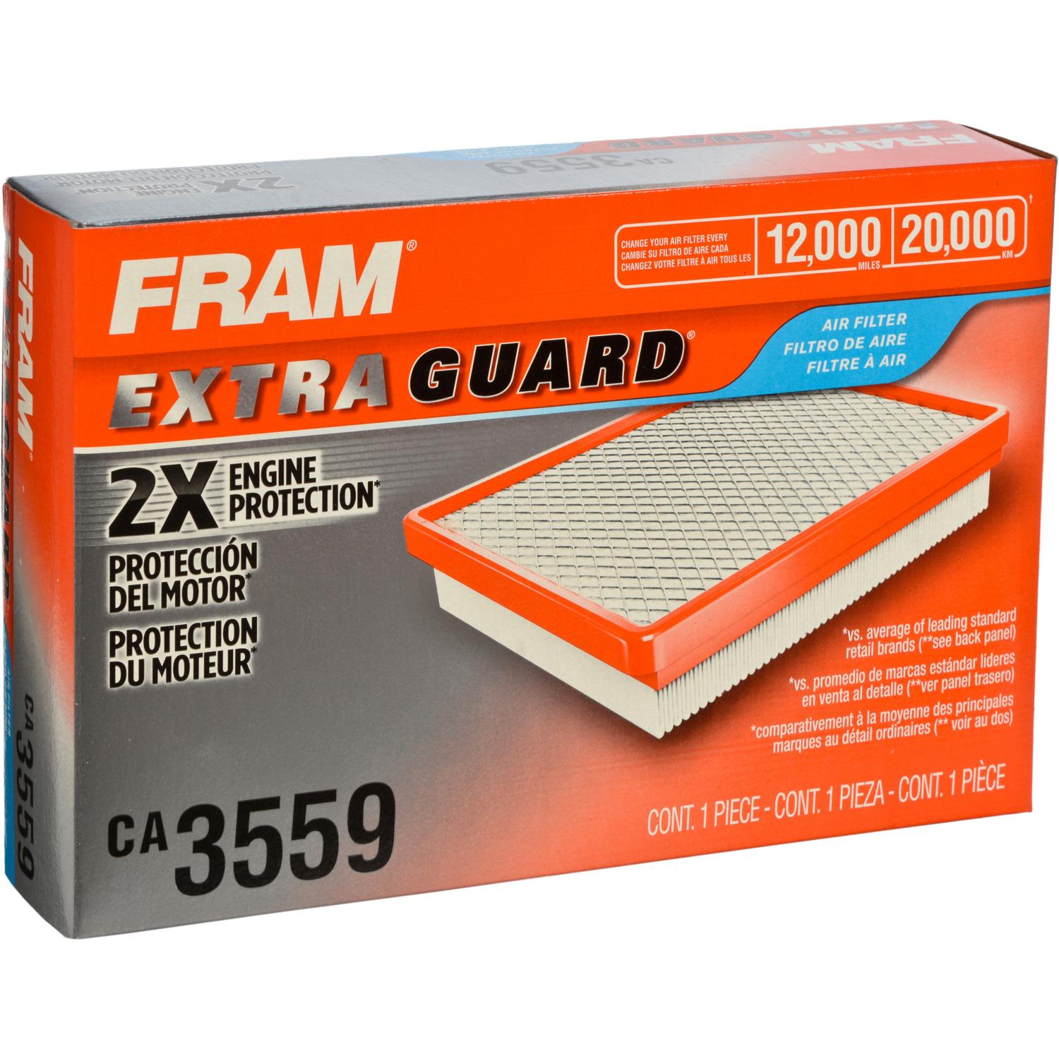 Fram CA3559 - Air Filter Fram CA3559 Air Filter product image 2 of 6