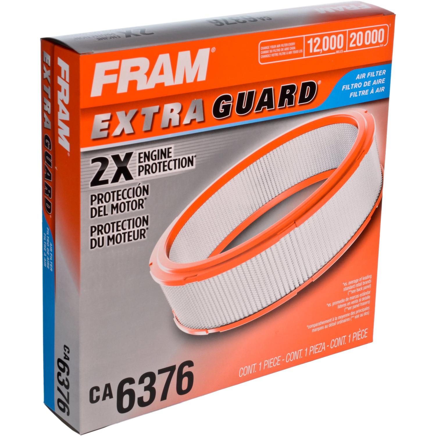 Fram CA6376 Air Filter product image 2 of 4