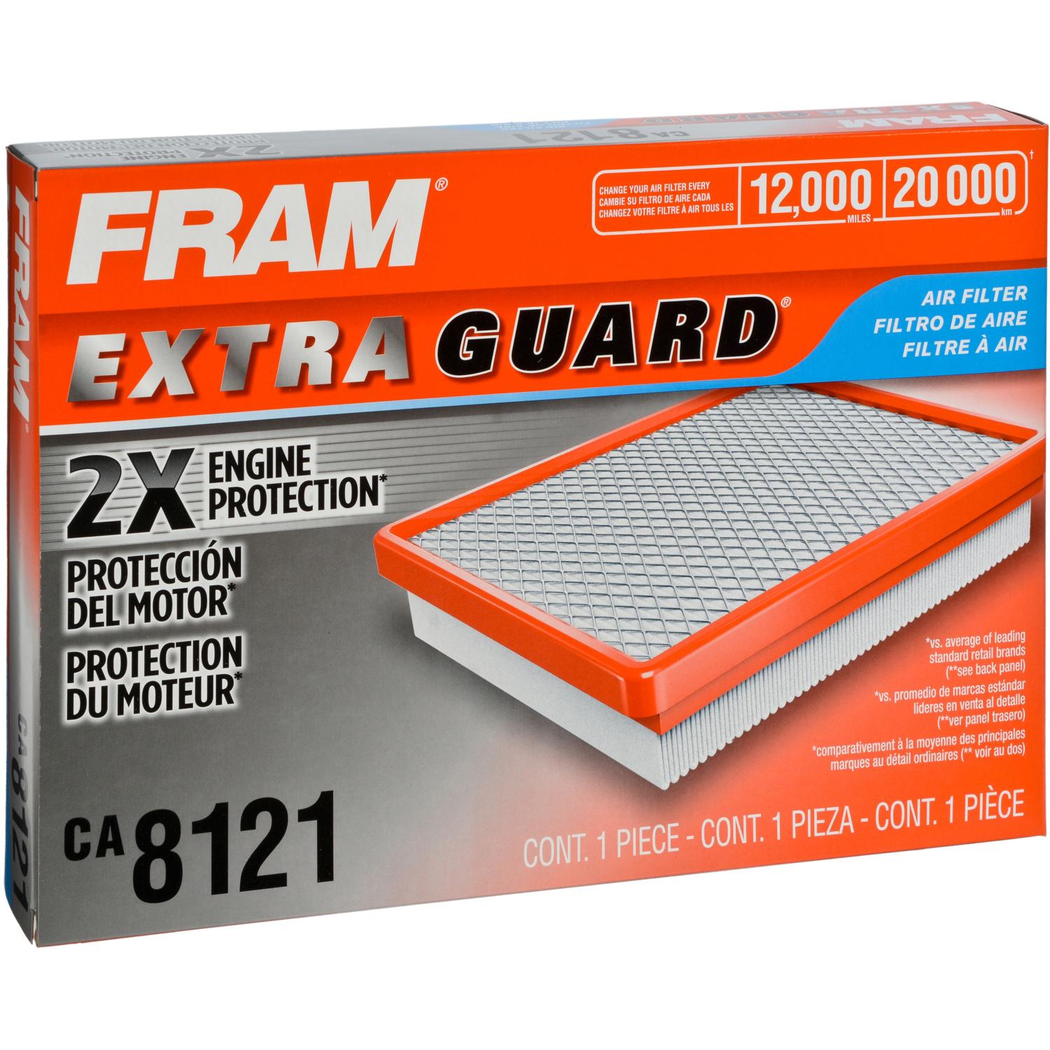 Fram CA8121 - Air Filter Fram CA8121 Air Filter product image 2 of 5
