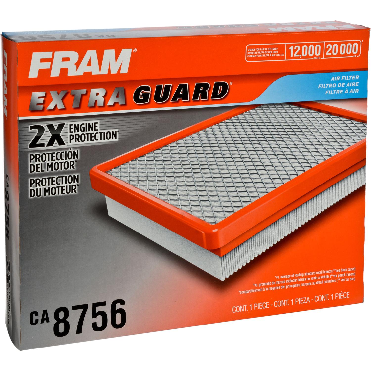 Fram CA8756 - Air Filter Fram CA8756 Air Filter product image 2 of 7