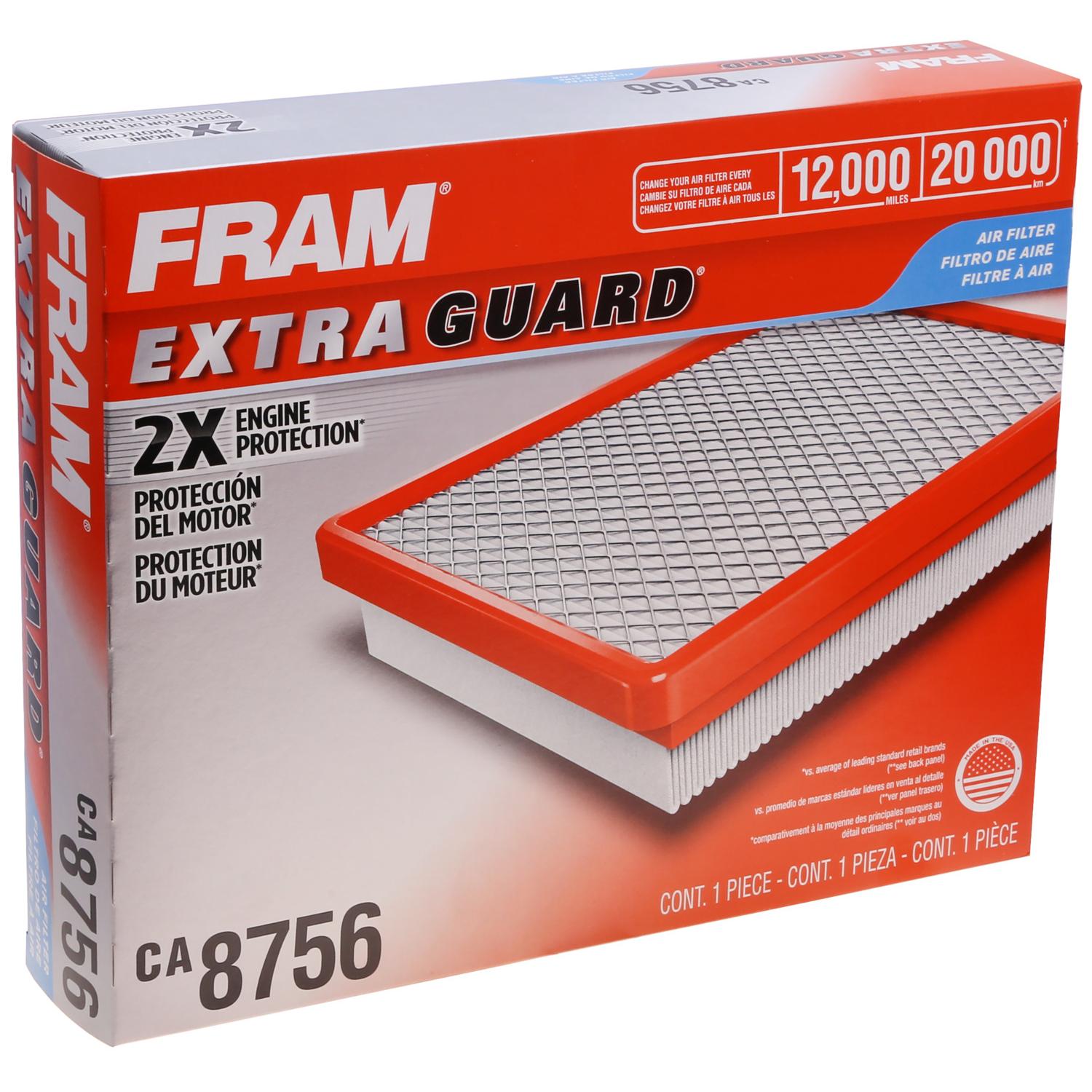 Fram CA8756 - Air Filter Fram CA8756 Air Filter product image 4 of 7