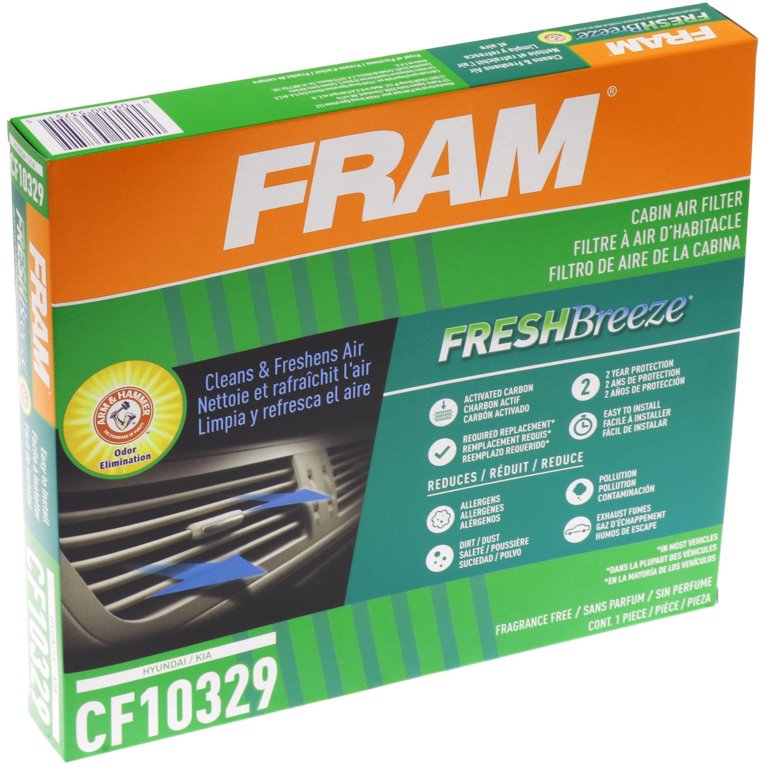 Fram CF10329 Cabin Air Filter product image 4 of 7