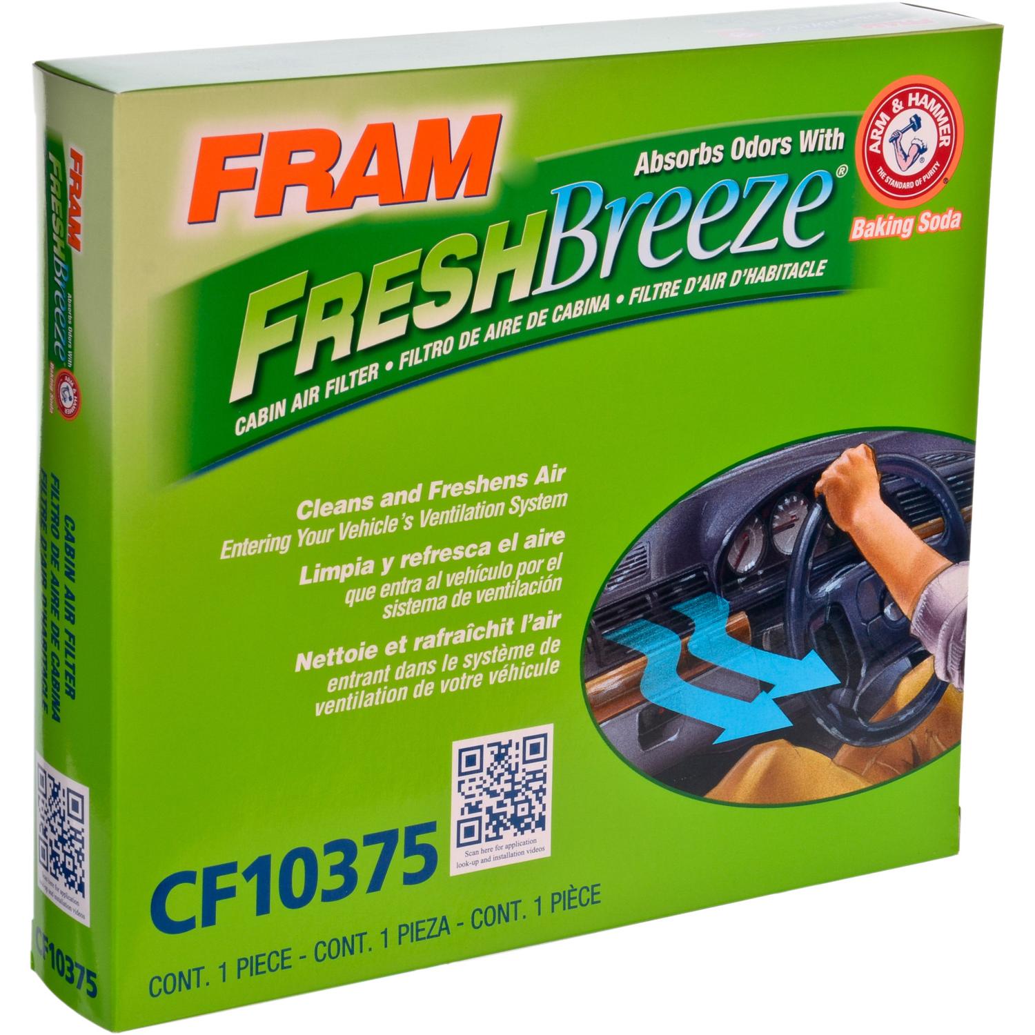 Fram CF10375 Cabin Air Filter product image 2 of 6