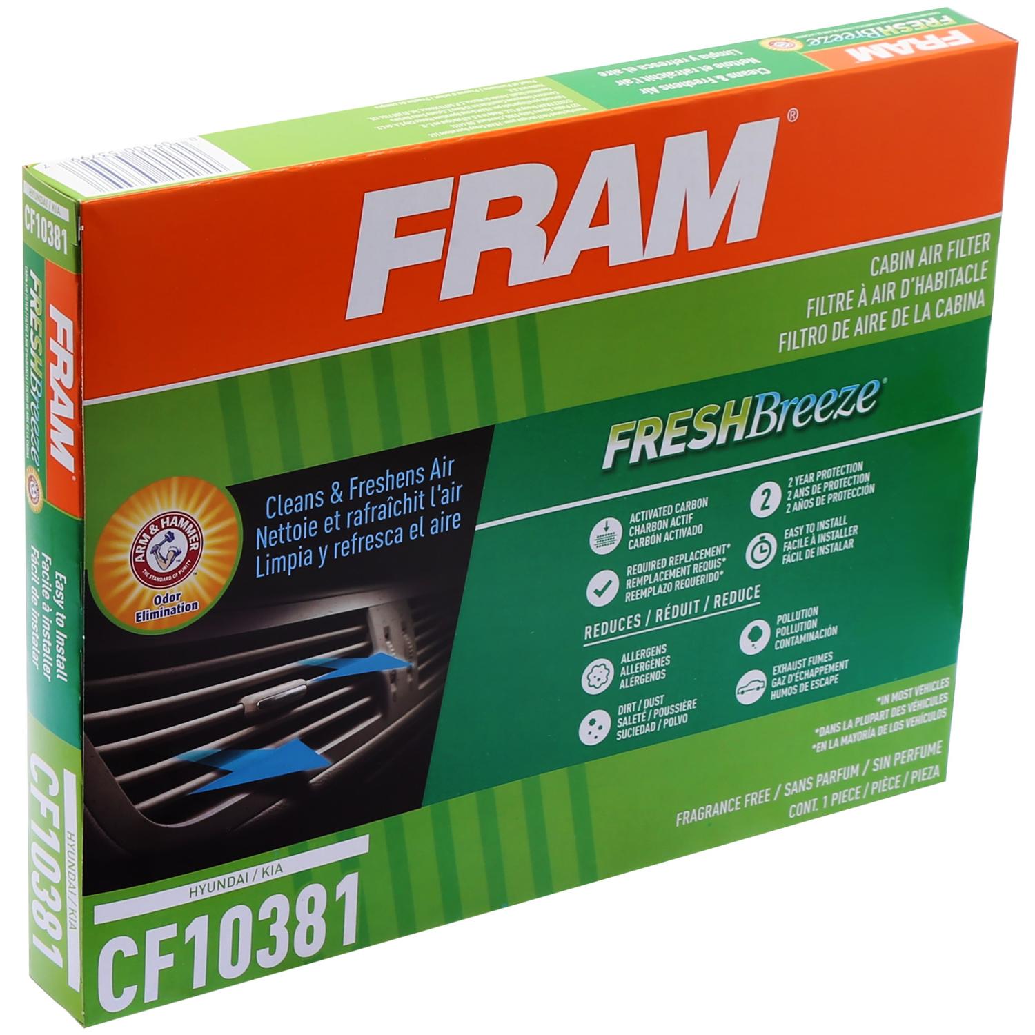 Fram CF10381 - Cabin Air Filter Fram CF10381 Cabin Air Filter product image 5 of 6