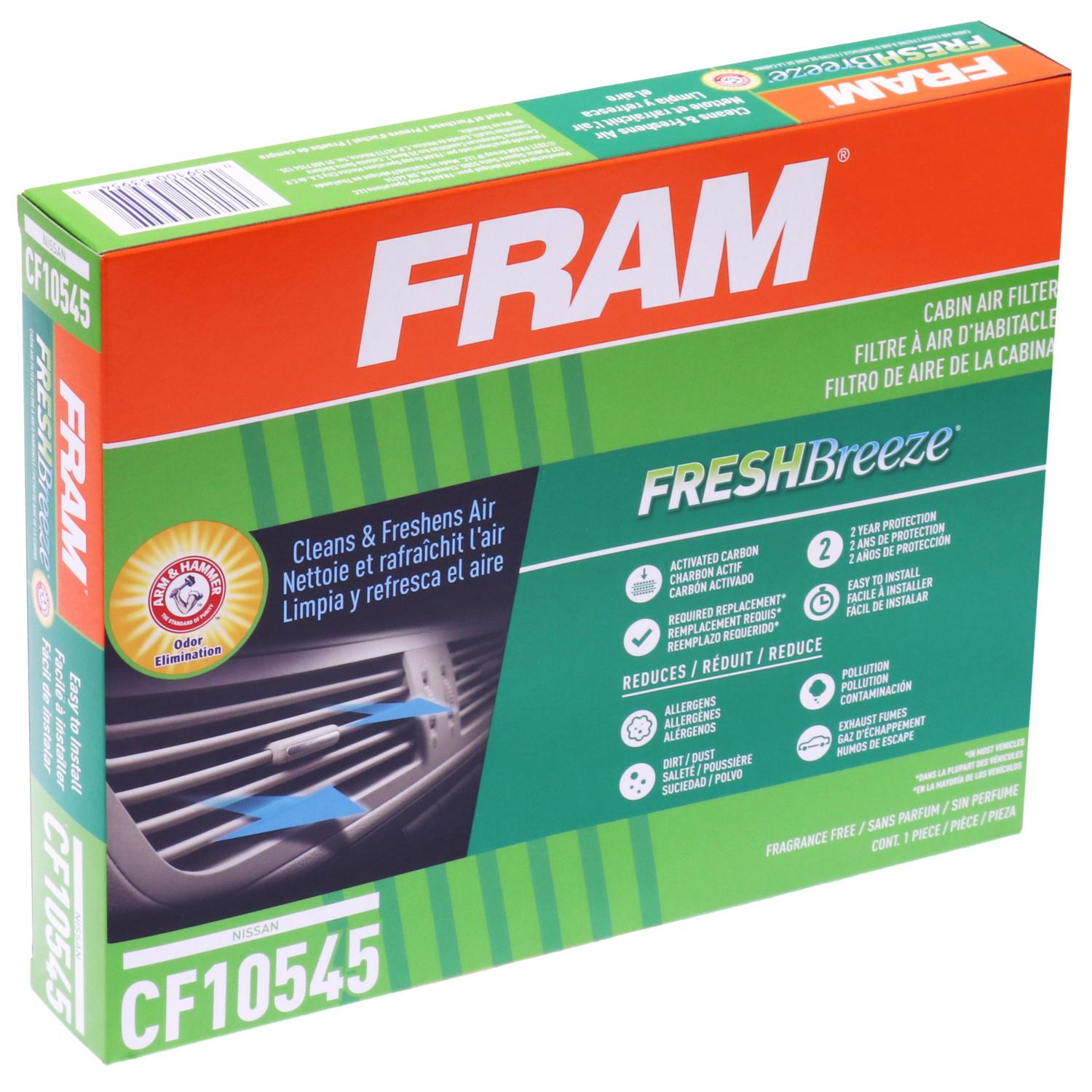 Fram CF10545 Cabin Air Filter product image 7 of 7