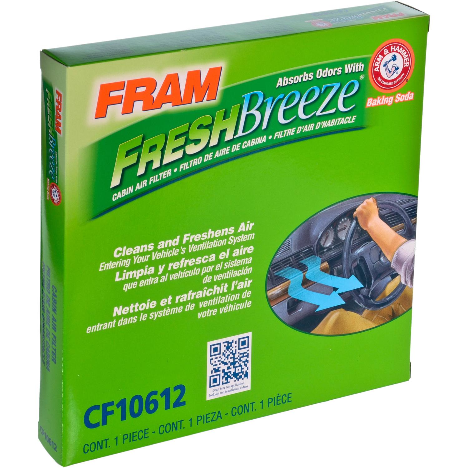 Fram CF10612 Cabin Air Filter product image 4 of 4