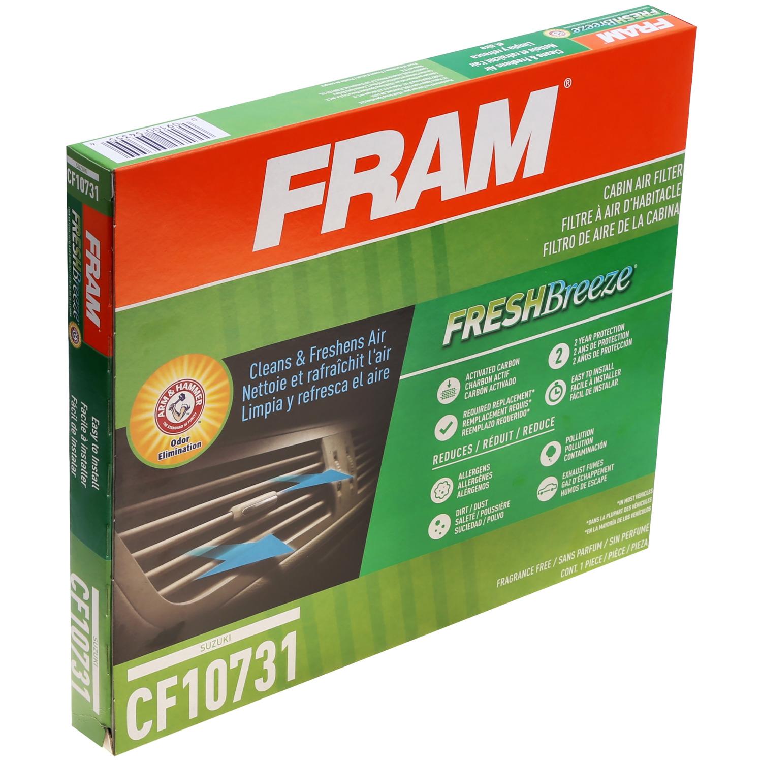 Fram CF10731 Cabin Air Filter product image 4 of 7
