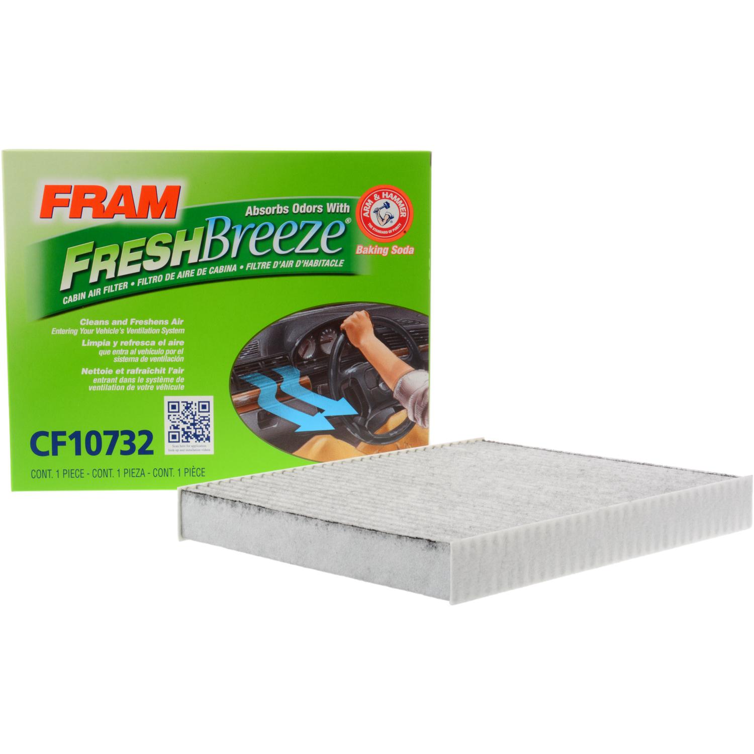 Fram CF10732 - Cabin Air Filter Fram CF10732 Cabin Air Filter product image 1 of 6