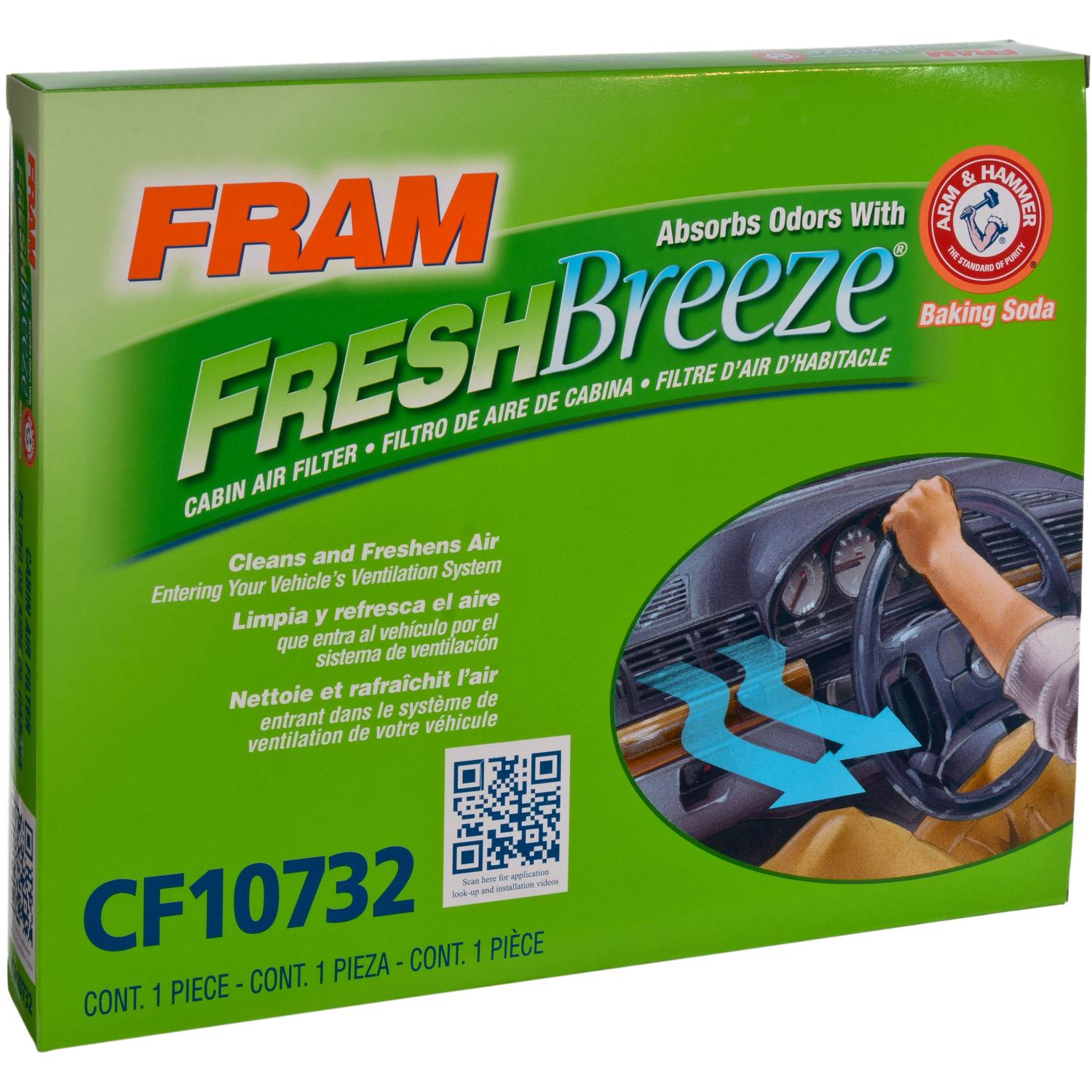 Fram CF10732 - Cabin Air Filter Fram CF10732 Cabin Air Filter product image 6 of 6