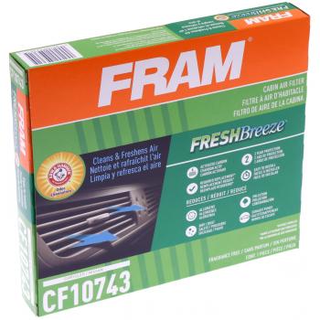 Fram CF10743 - Cabin Air Filter Fram CF10743 Cabin Air Filter product image 6 of 6