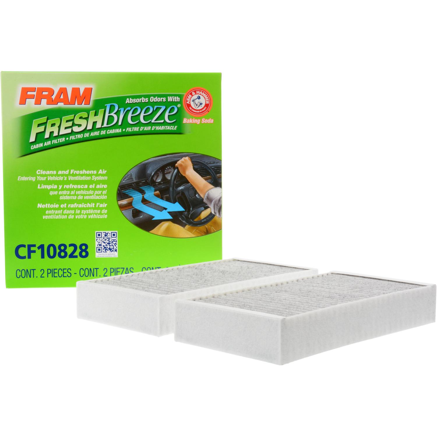Fram CF10828 Cabin Air Filter product image 1 of 6