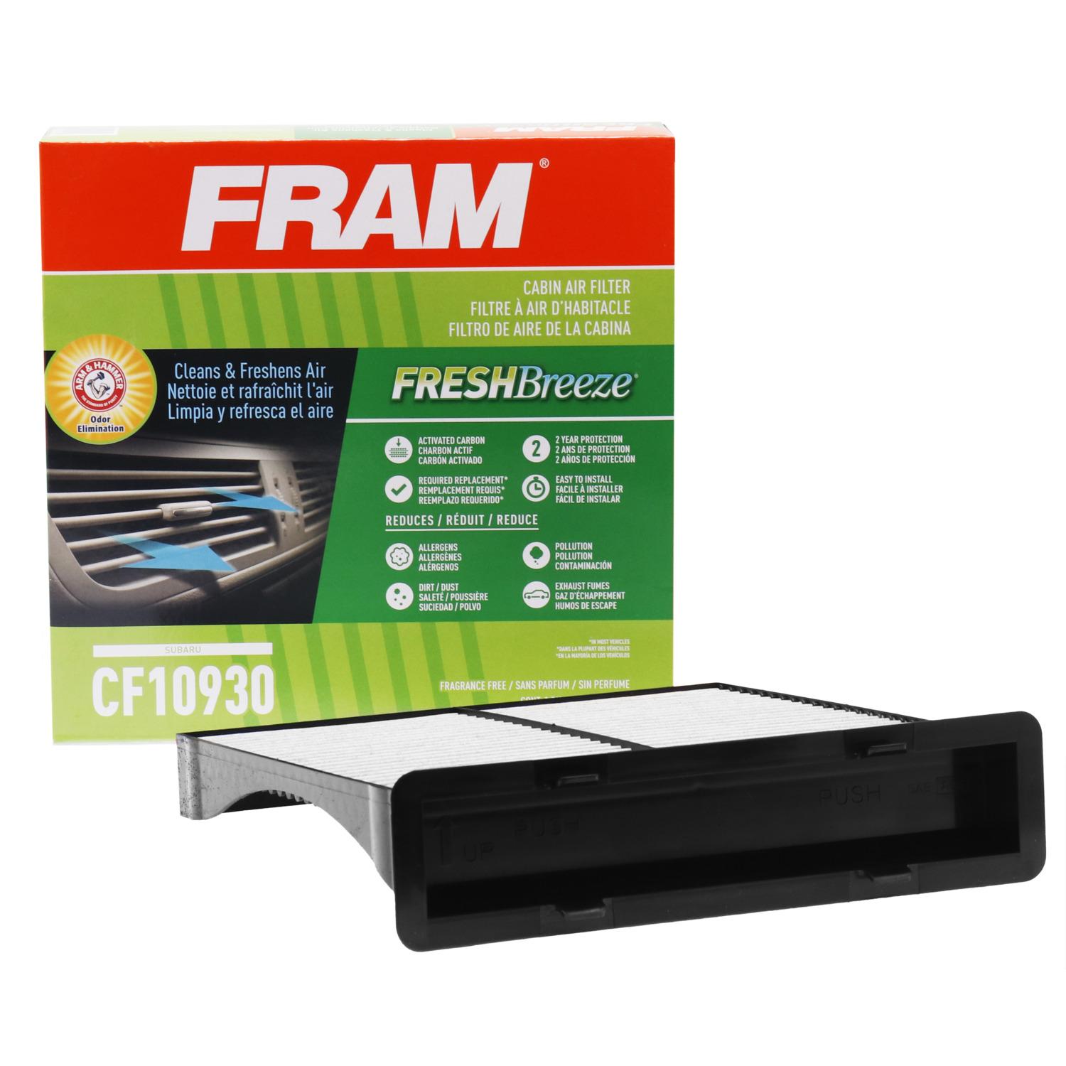 Fram CF10930 - Cabin Air Filter Fram CF10930 Cabin Air Filter product image 3 of 6