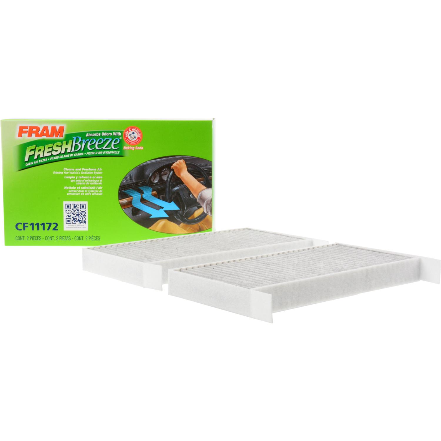 Fram CF11172 Cabin Air Filter product image 1 of 6