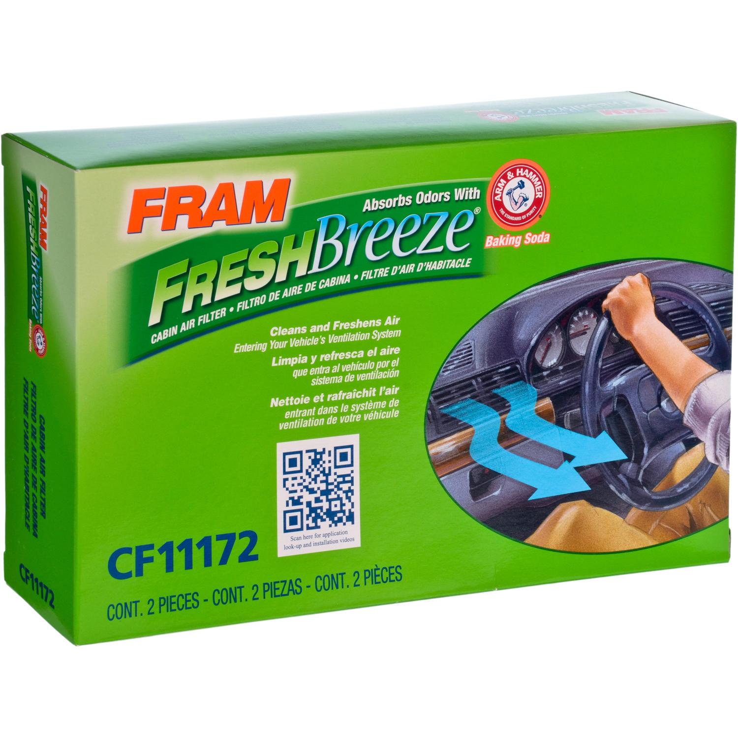 Fram CF11172 Cabin Air Filter product image 2 of 6