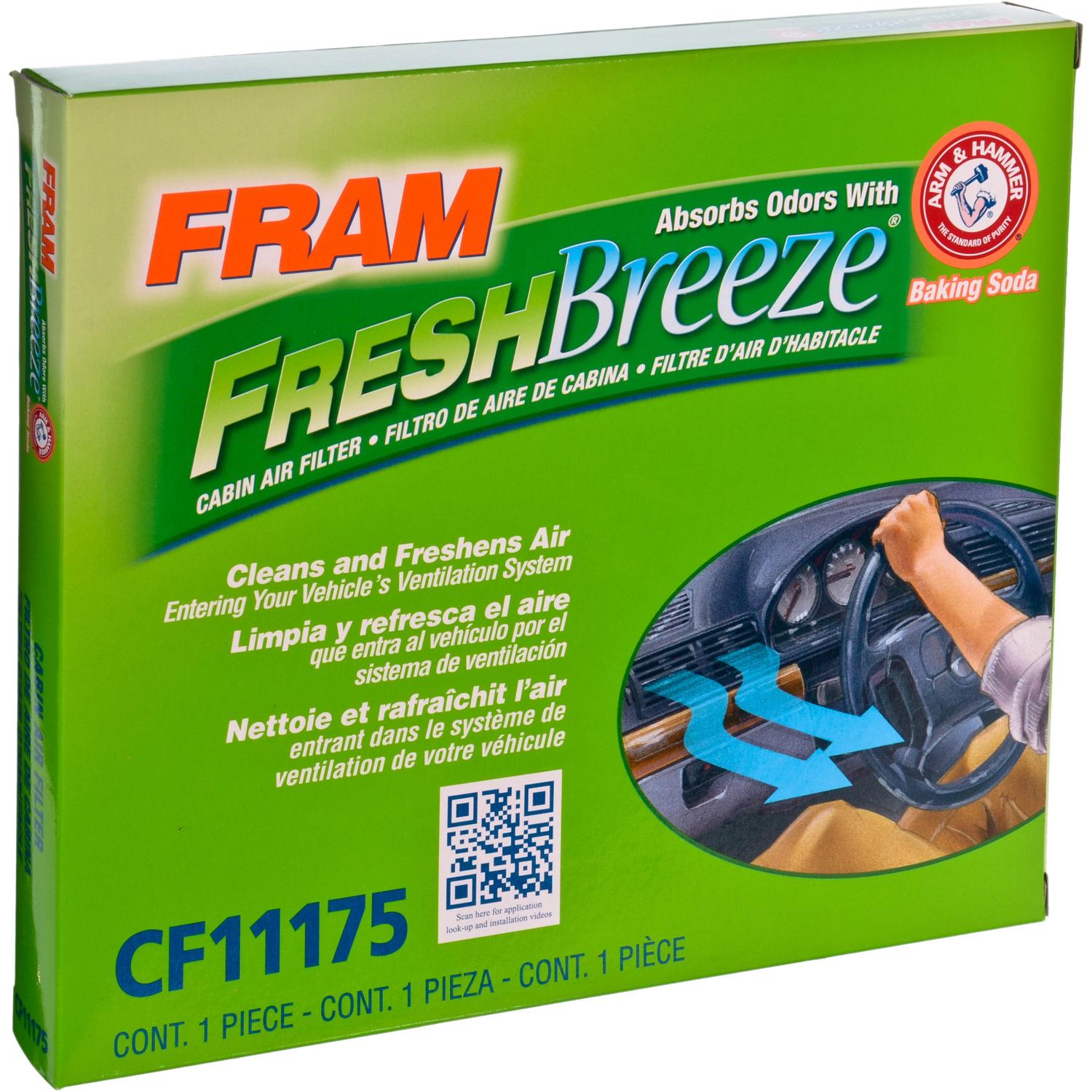 Fram CF11175 - Cabin Air Filter Fram CF11175 Cabin Air Filter product image 2 of 7