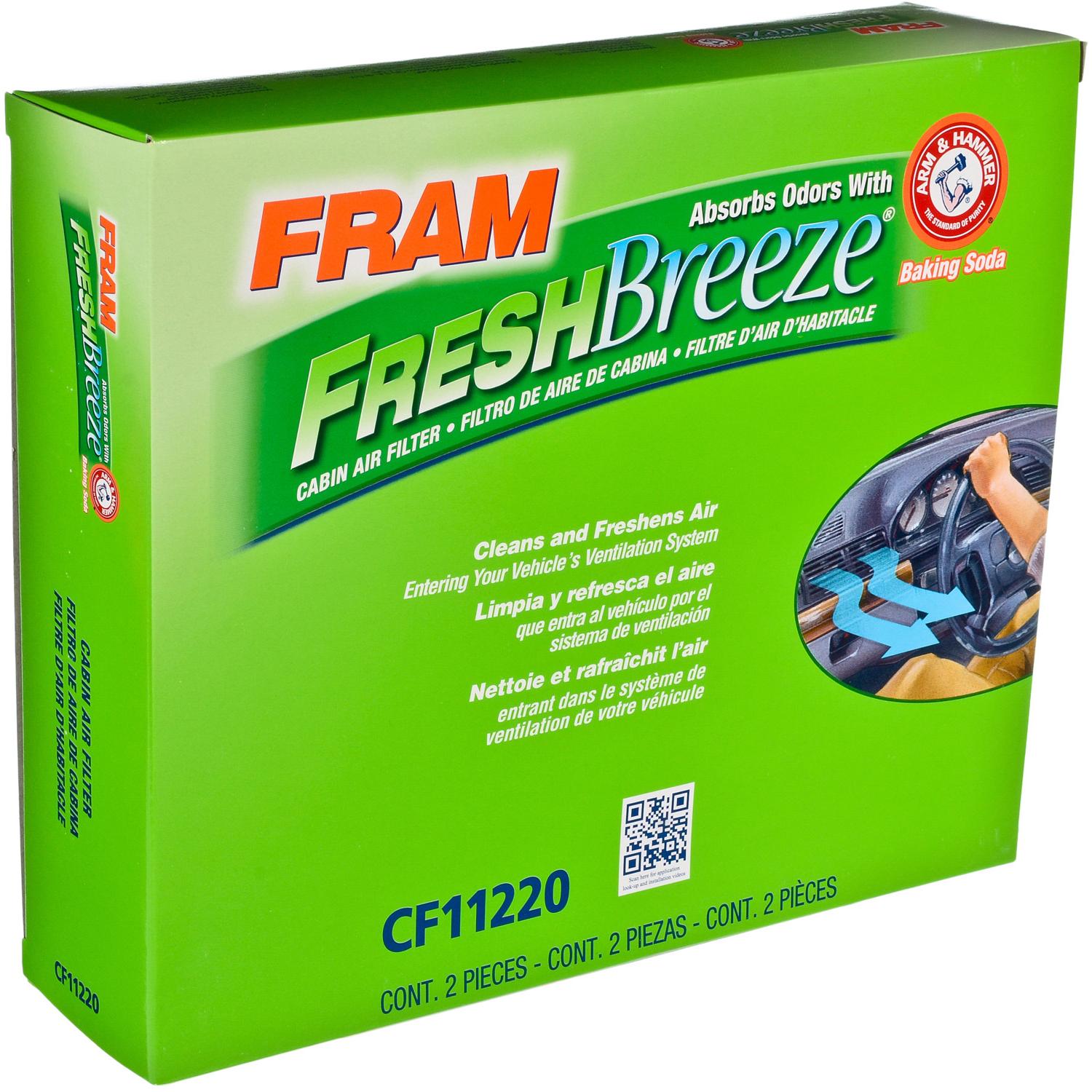 Fram CF11220 Cabin Air Filter product image 3 of 5