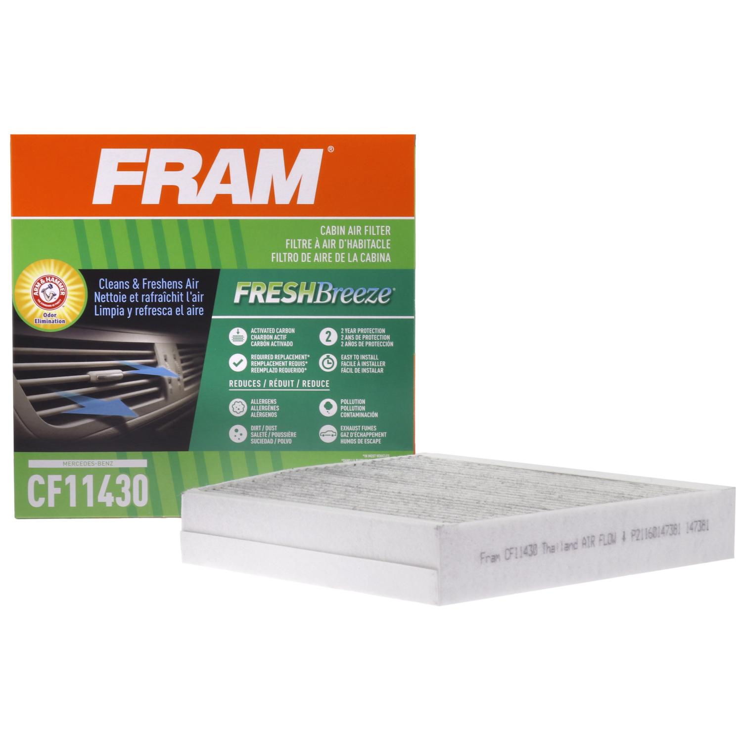 Fram CF11430 Cabin Air Filter product image 5 of 6