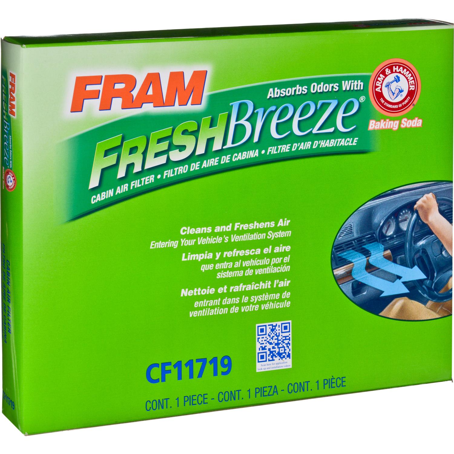 Fram CF11719 Cabin Air Filter product image 3 of 5