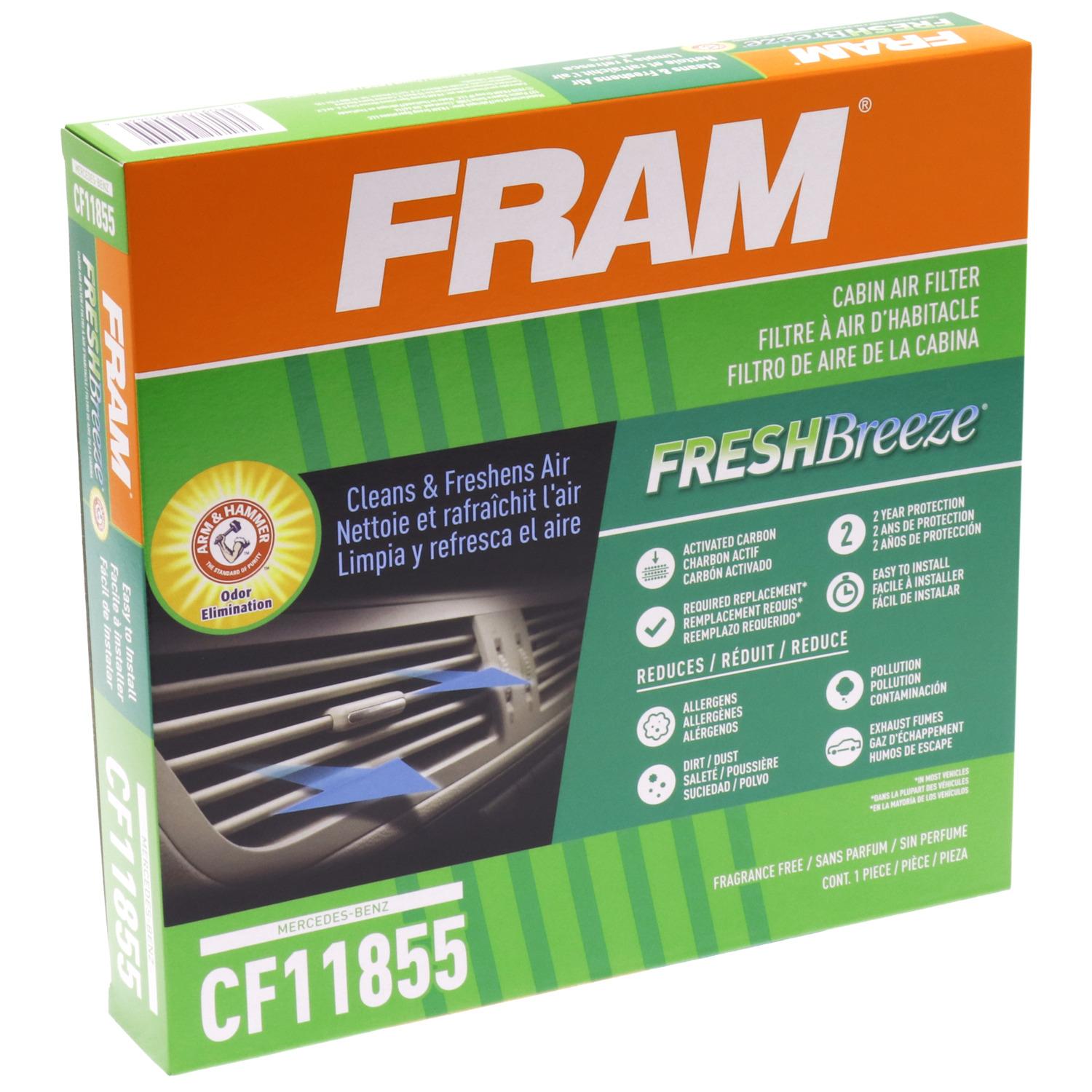 Fram CF11855 Cabin Air Filter product image 3 of 6