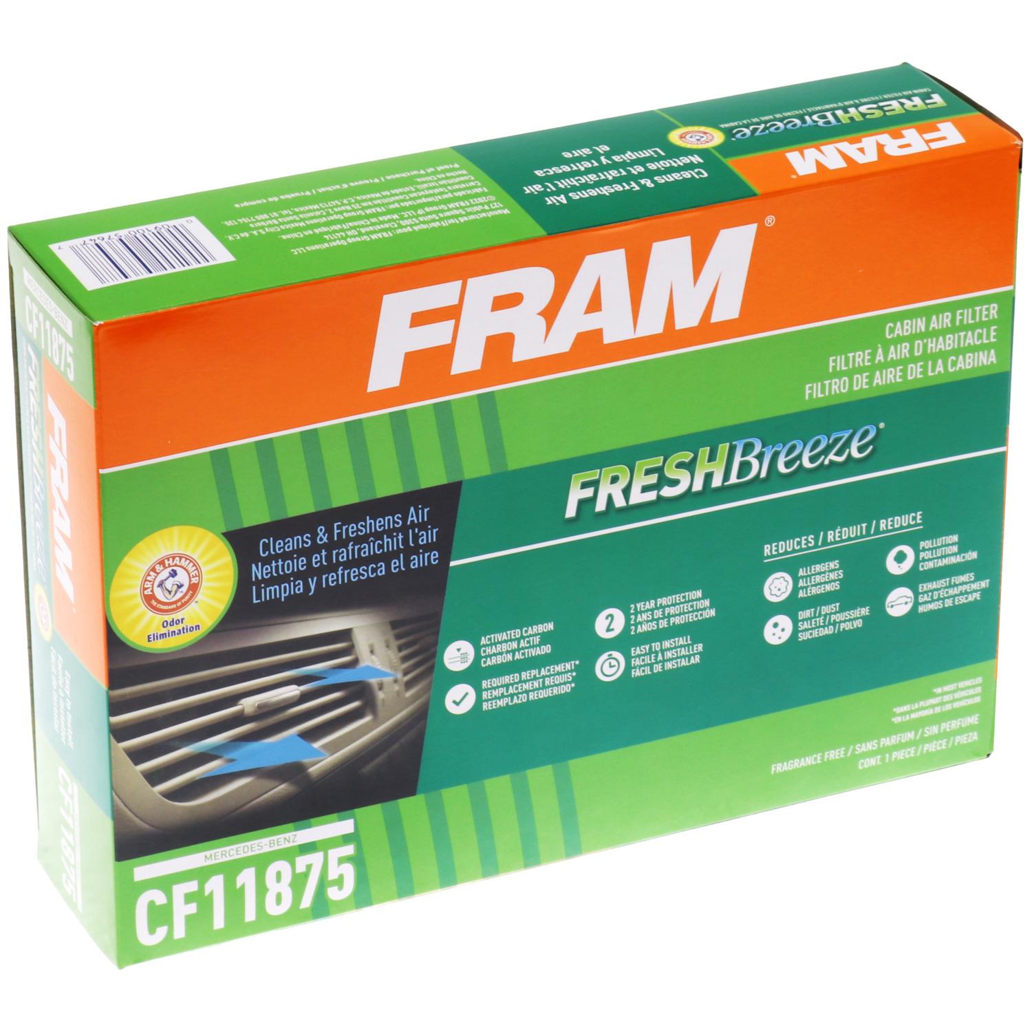 Fram CF11875 Cabin Air Filter product image 3 of 6