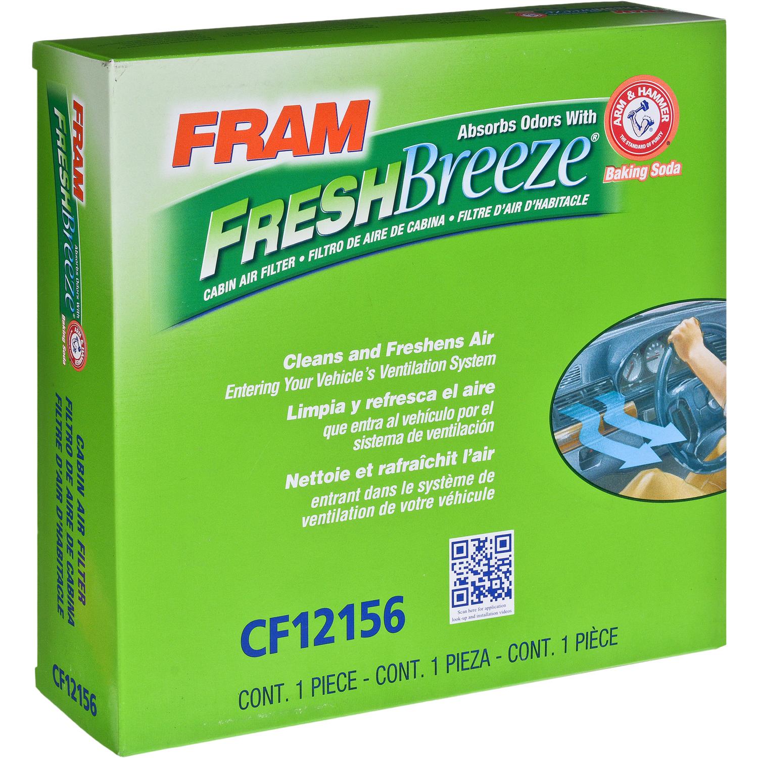 Fram CF12156 - Cabin Air Filter Fram CF12156 Cabin Air Filter product image 3 of 5