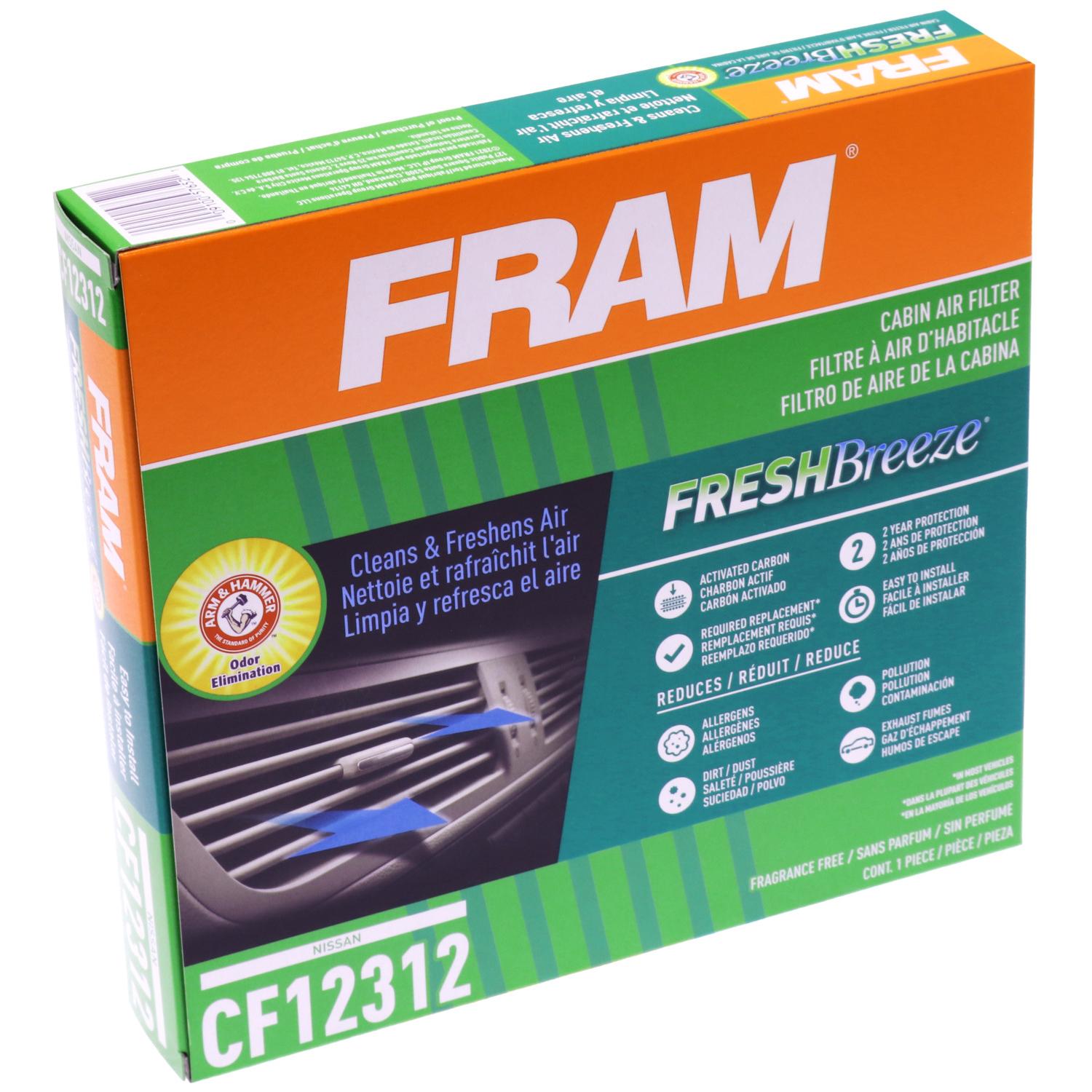 Fram CF12312 Cabin Air Filter product image 3 of 6