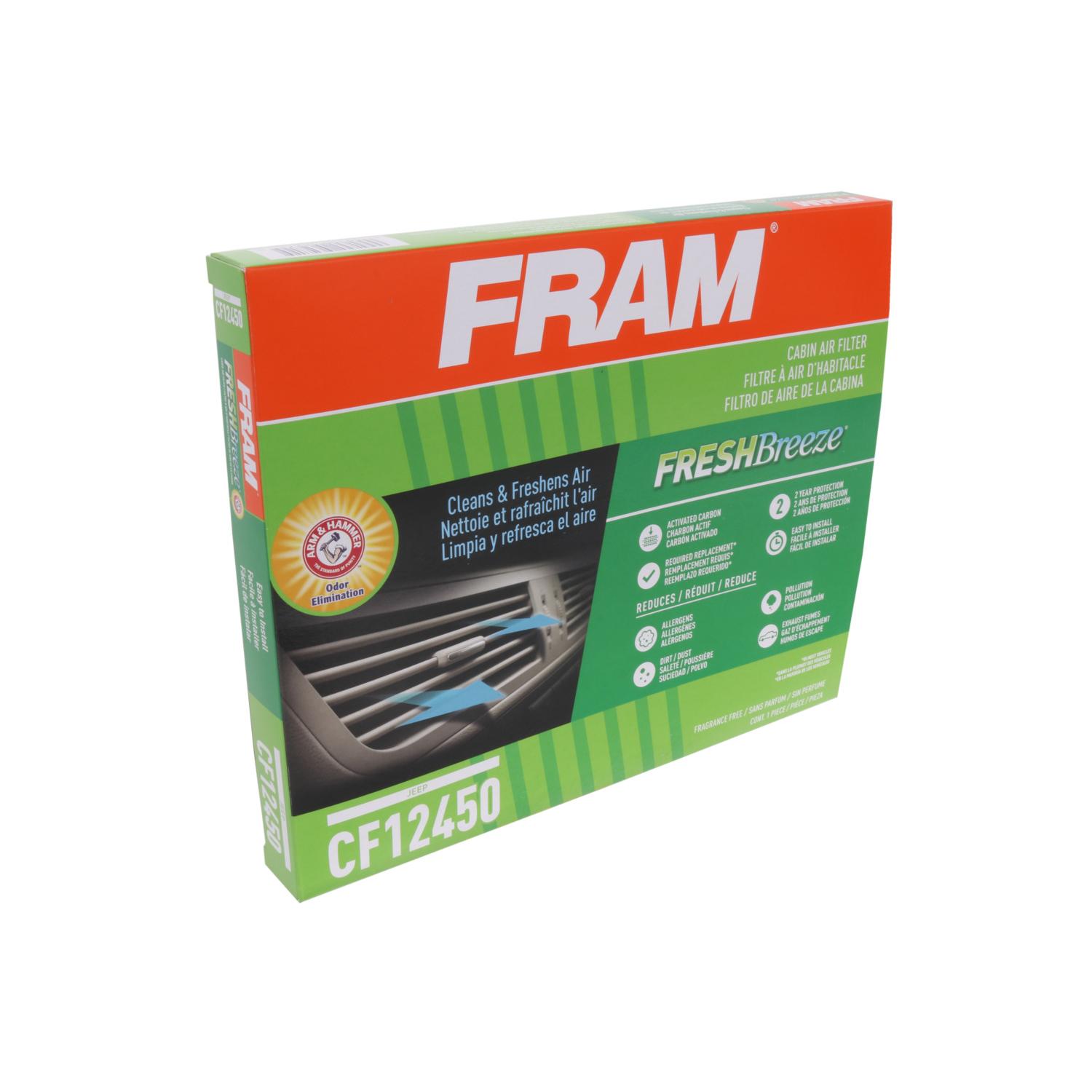 Fram CF12450 Cabin Air Filter product image 5 of 5