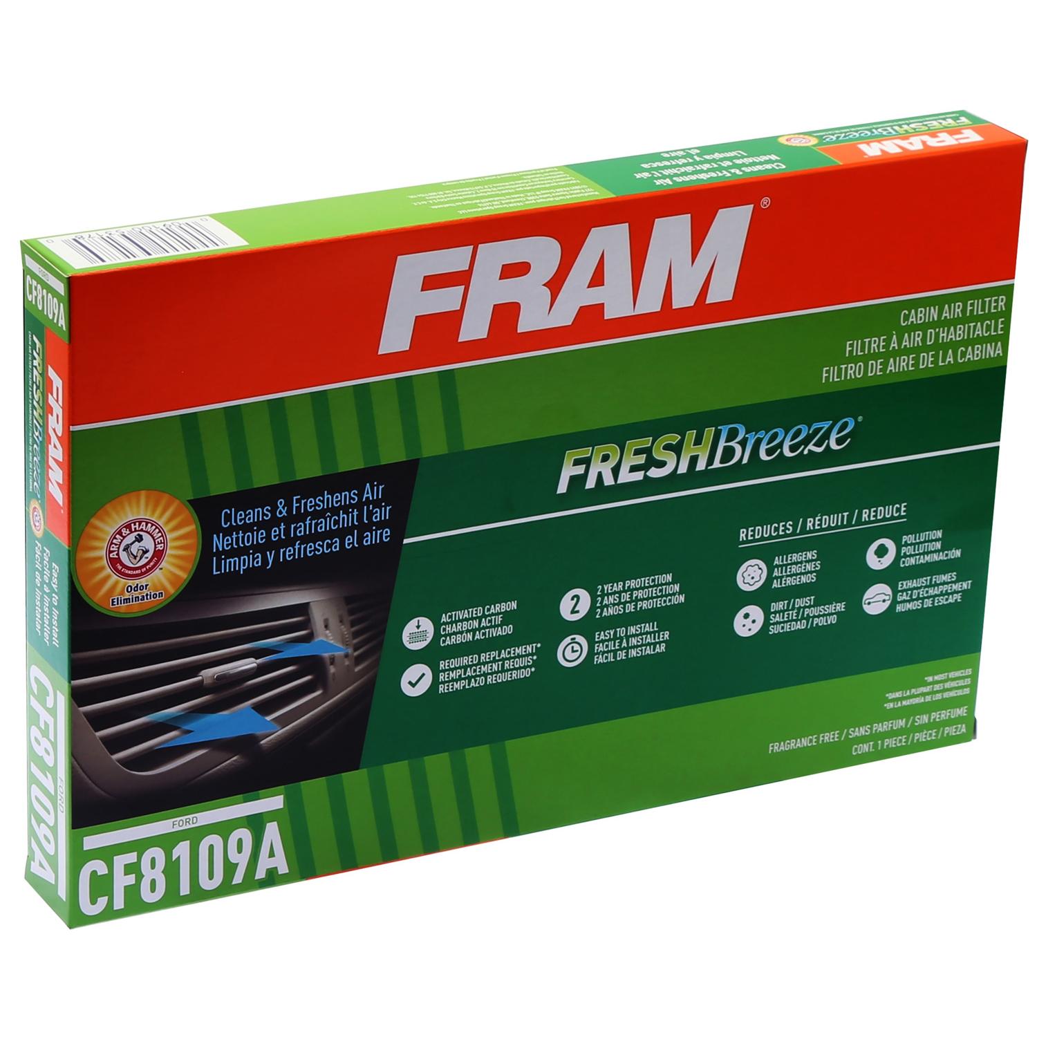 Fram CF8109A Cabin Air Filter product image 6 of 7