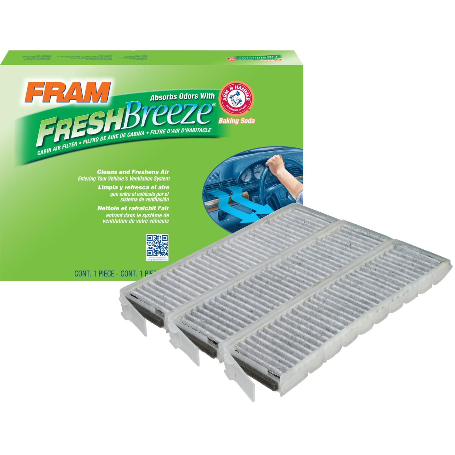 Fram CF8391A Cabin Air Filter product image 1 of 4