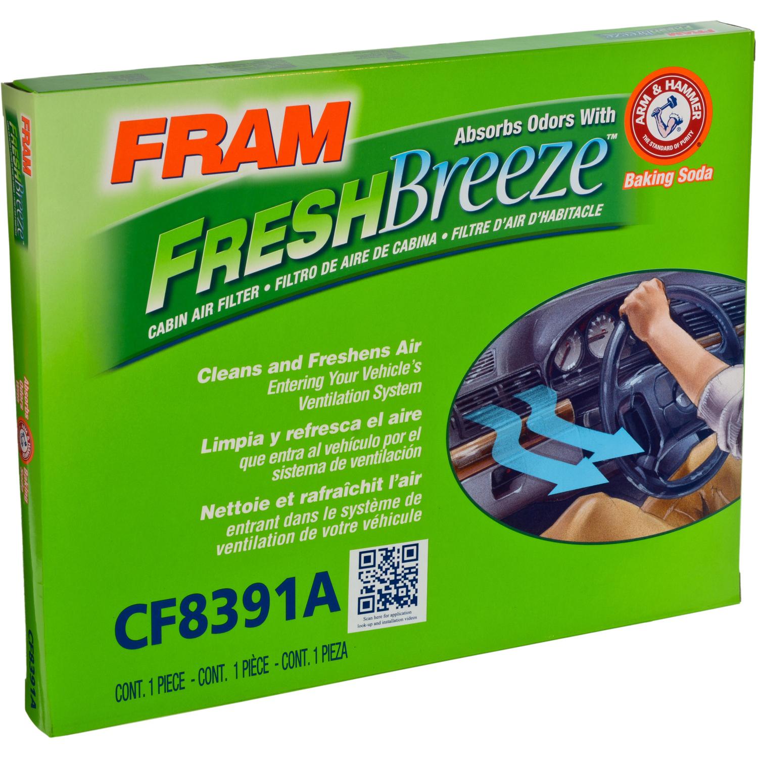 Fram CF8391A Cabin Air Filter product image 2 of 4