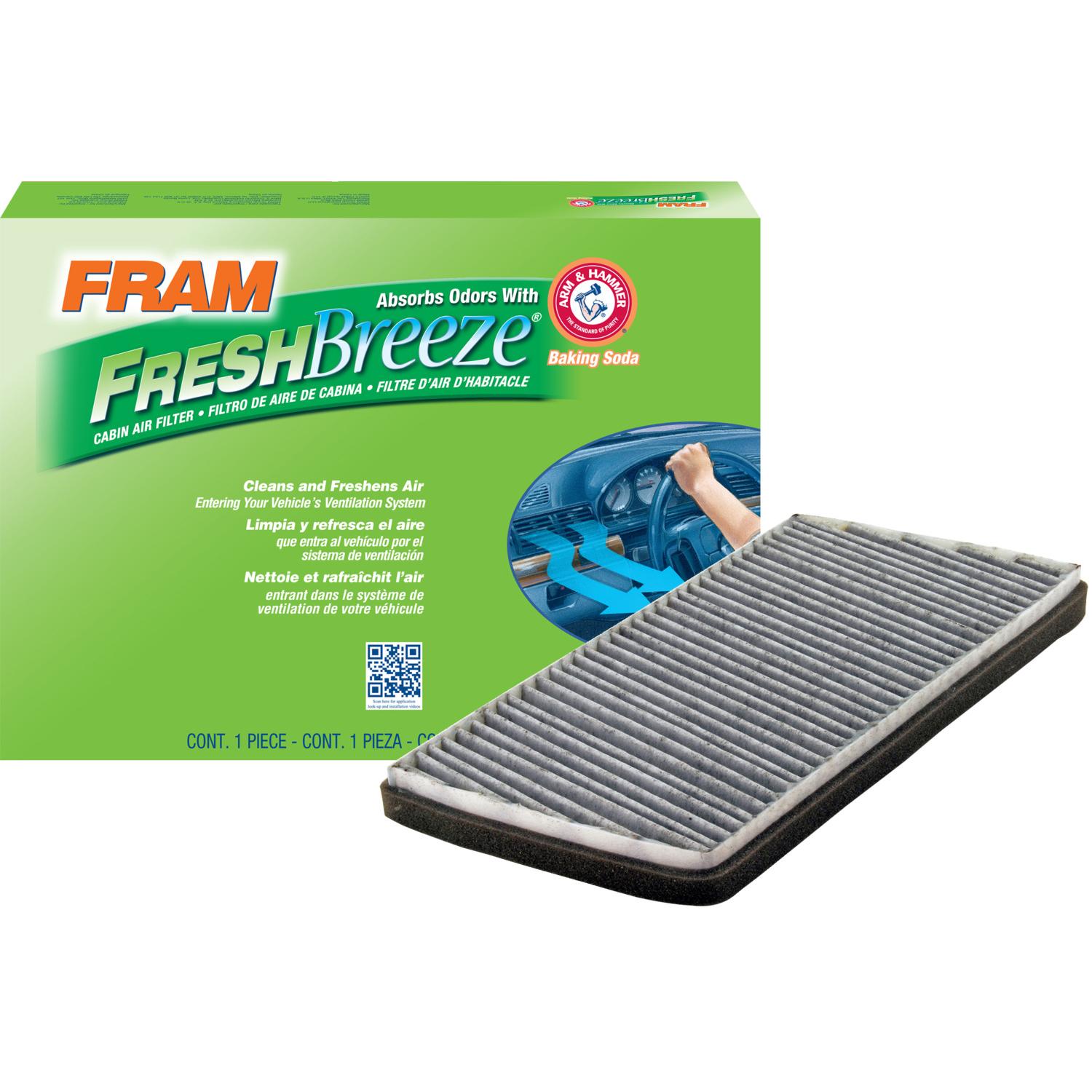 Fram CF8467A Cabin Air Filter product image 1 of 4