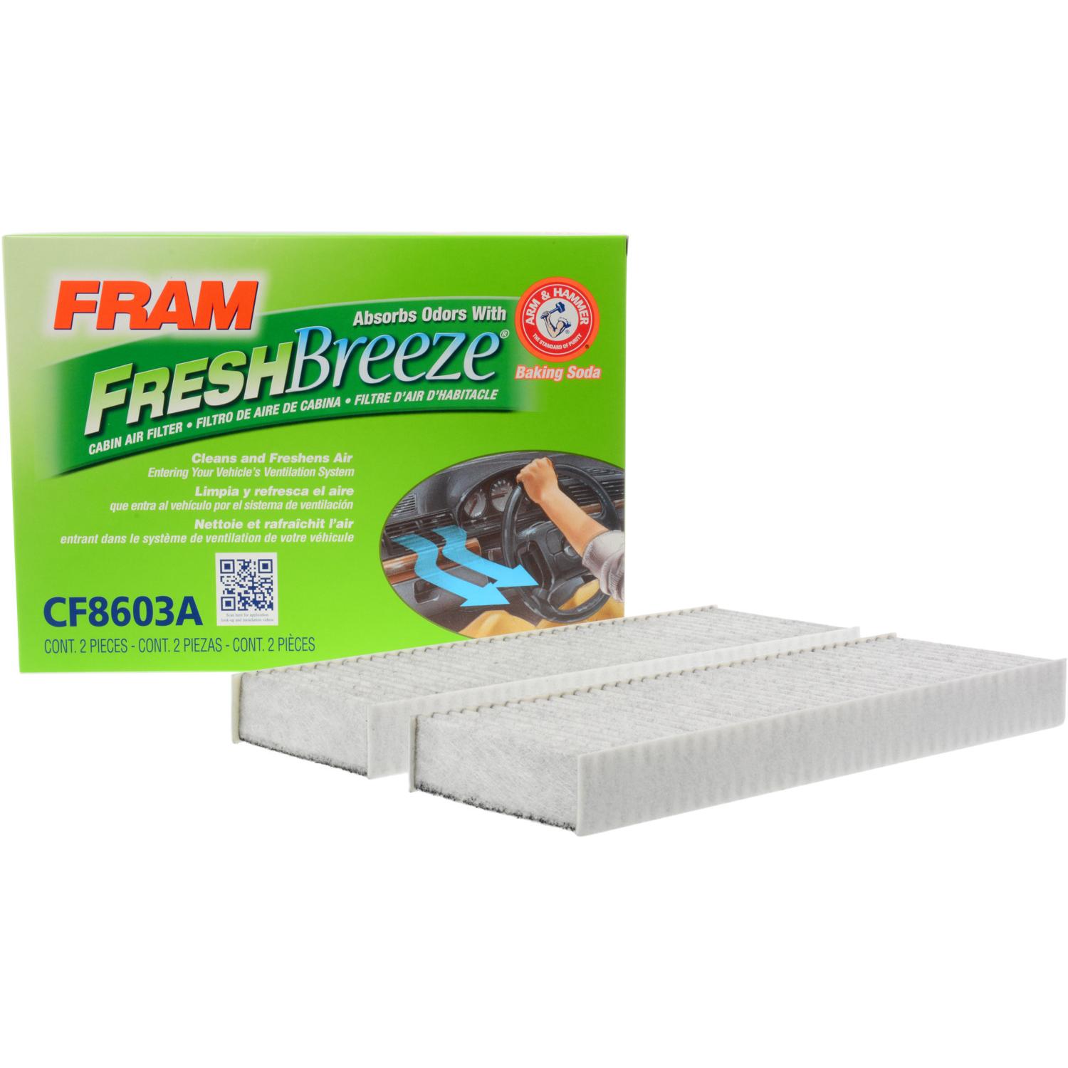 Fram CF8603A Cabin Air Filter product image 1 of 7