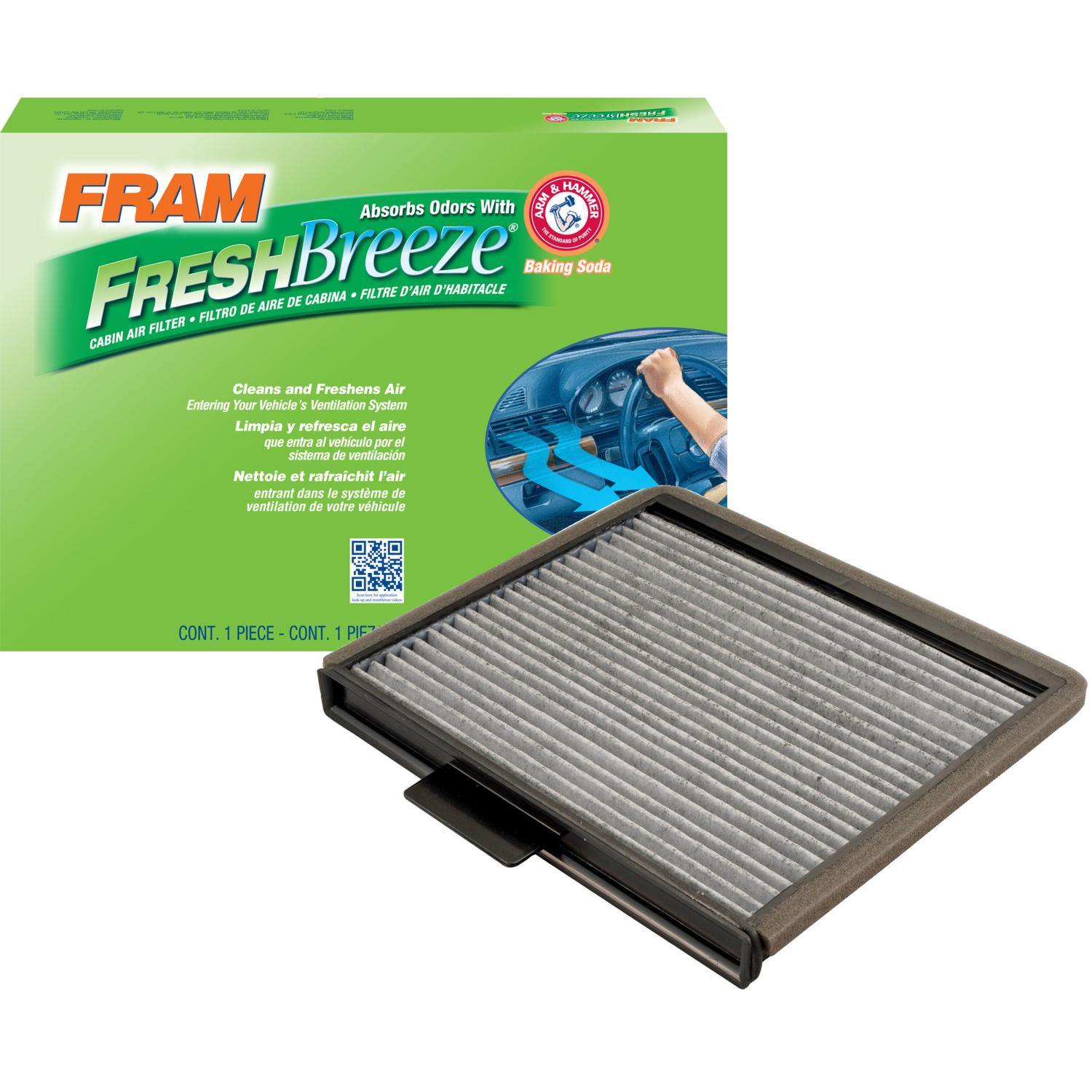 Fram CF8631A Cabin Air Filter product image 1 of 4