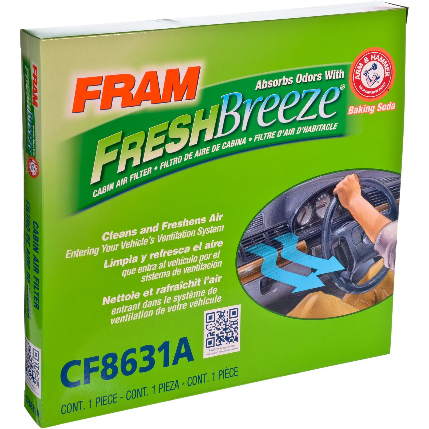 Fram CF8631A Cabin Air Filter product image 2 of 4