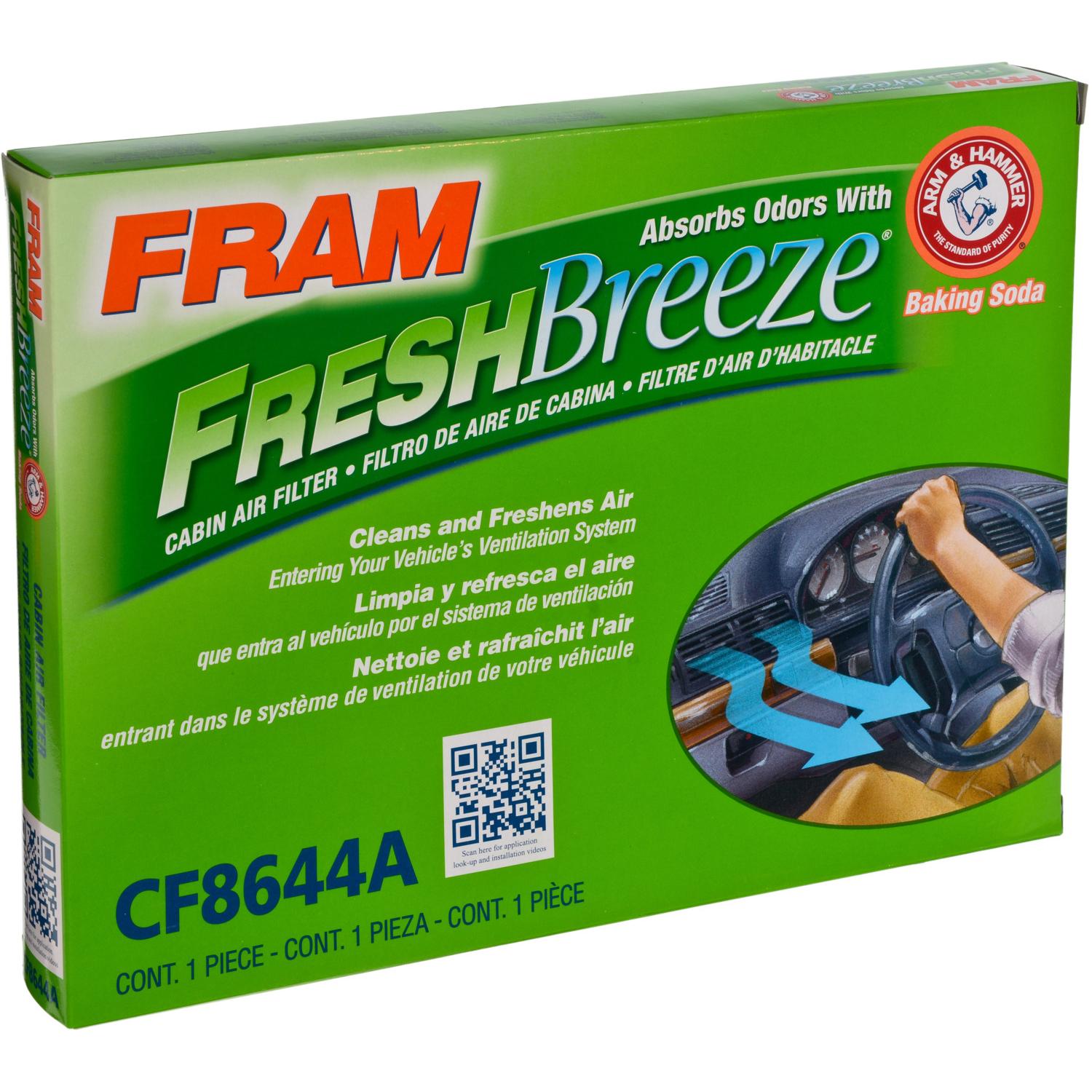 Fram CF8644A Cabin Air Filter product image 2 of 7