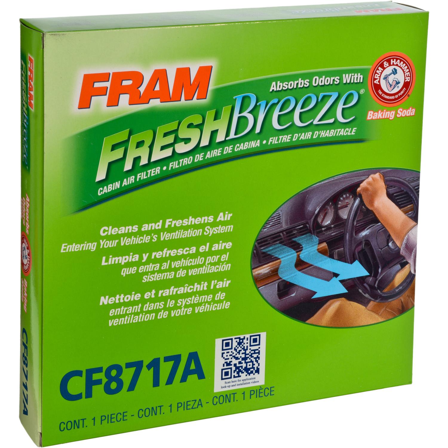 Fram CF8717A Cabin Air Filter product image 2 of 4