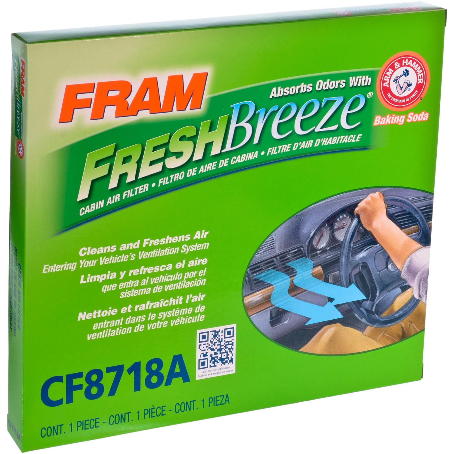 Fram CF8718A Cabin Air Filter product image 3 of 5