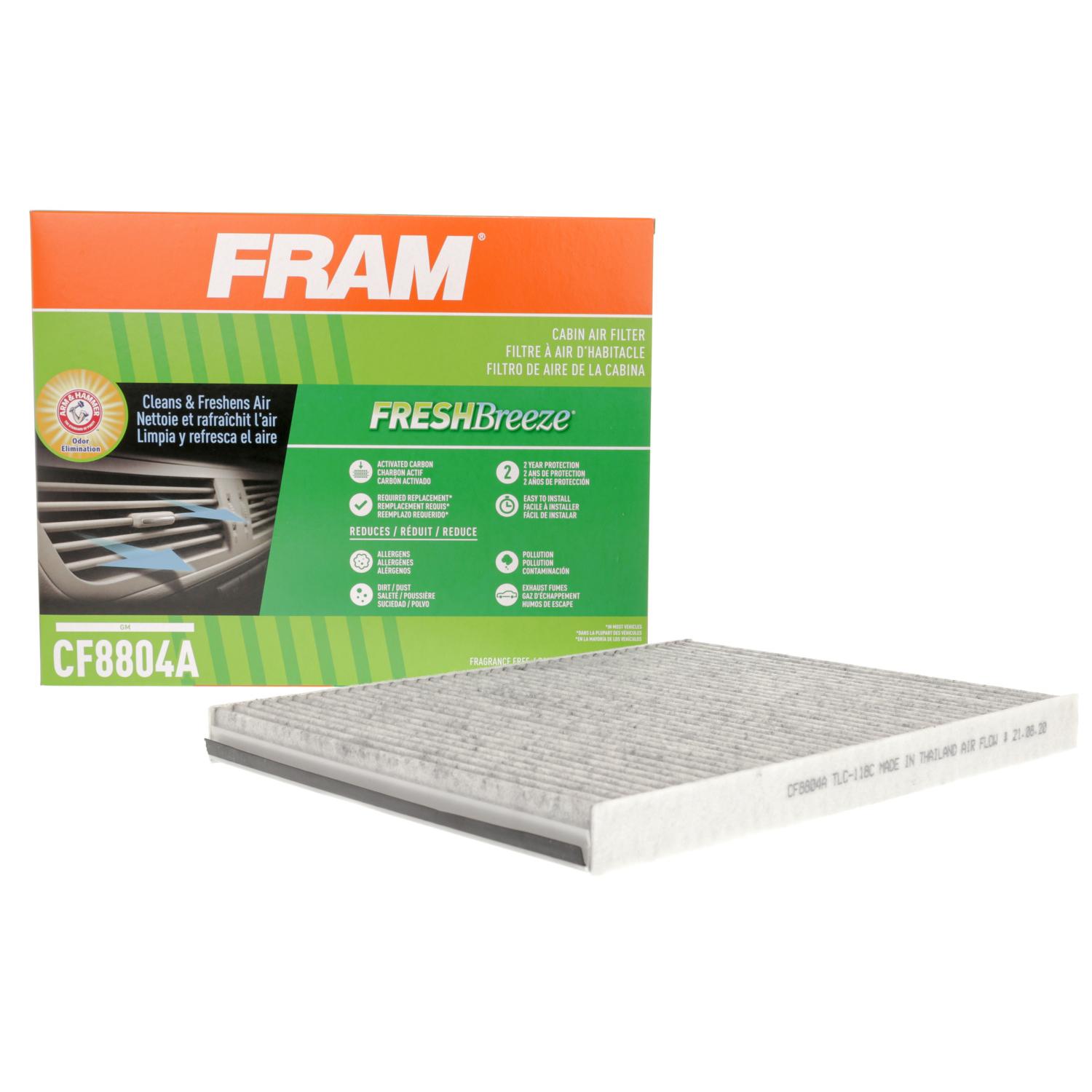 Fram CF8804A Cabin Air Filter product image 1 of 6