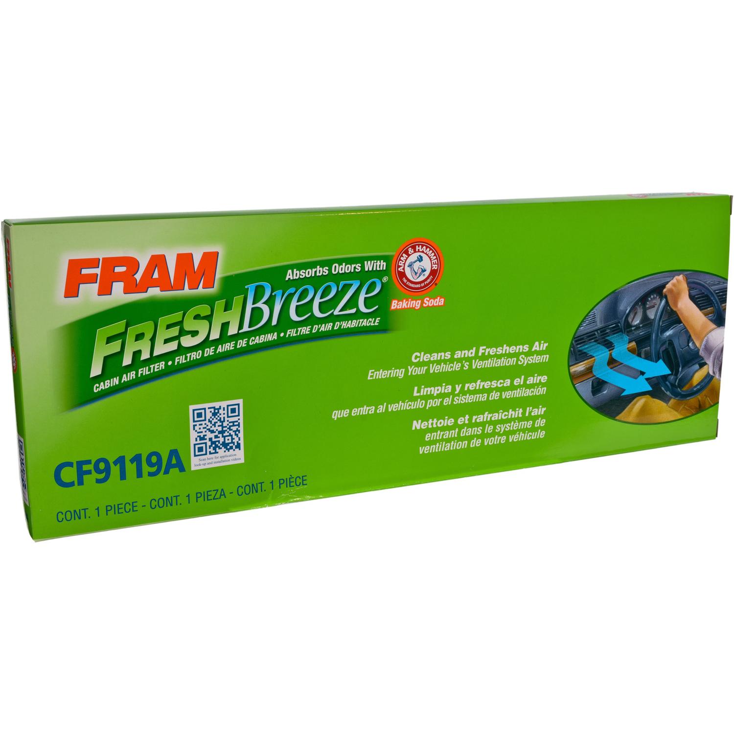 Fram CF9119A Cabin Air Filter product image 2 of 4