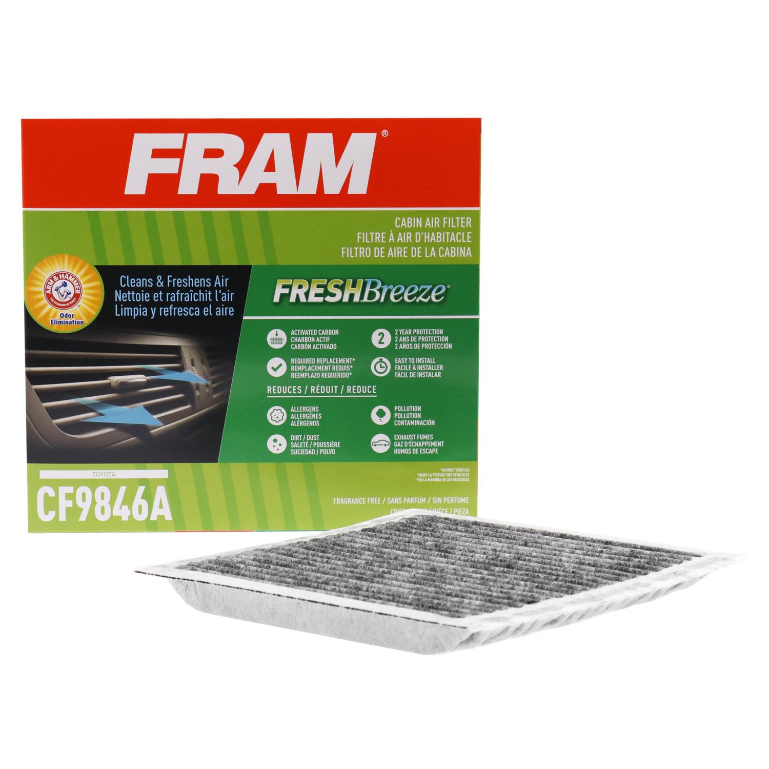Fram CF9846A Cabin Air Filter product image 3 of 6
