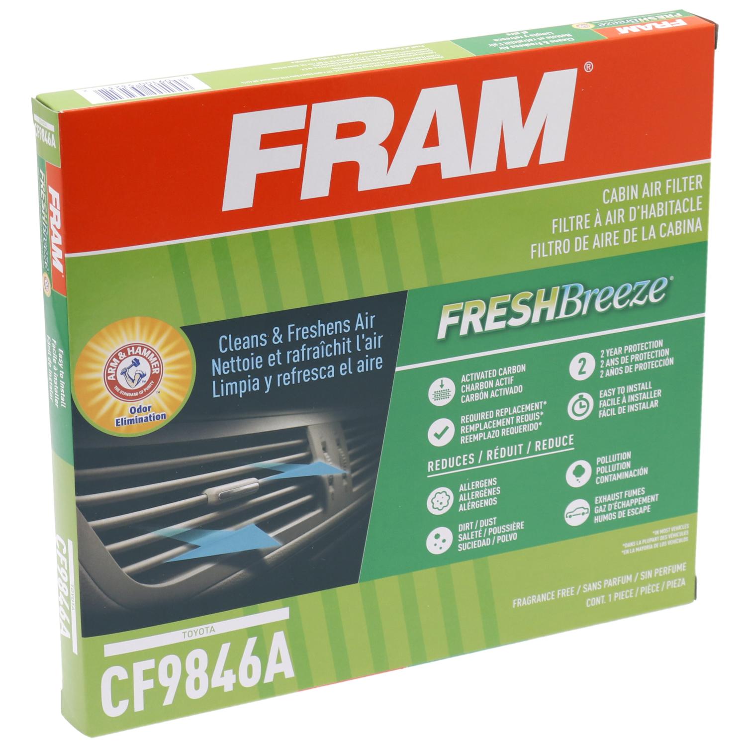 Fram CF9846A Cabin Air Filter product image 5 of 6