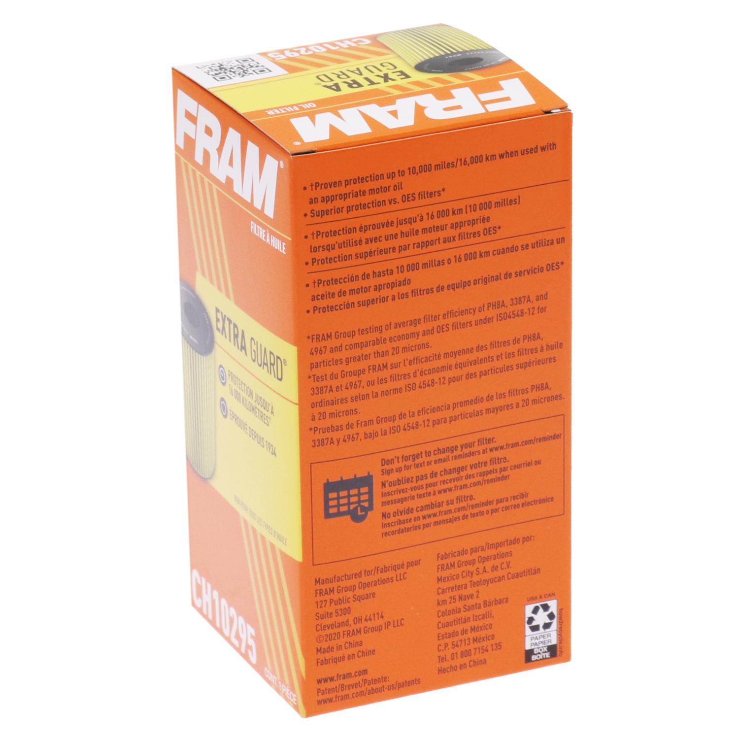 Fram CH10295 Engine Oil Filter product image 4 of 6