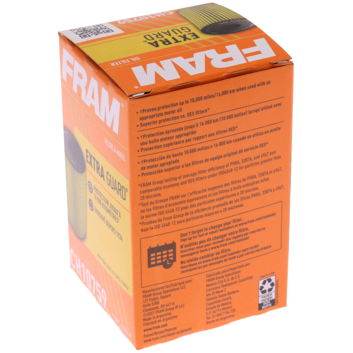 Fram CH10759 Engine Oil Filter product image 7 of 7