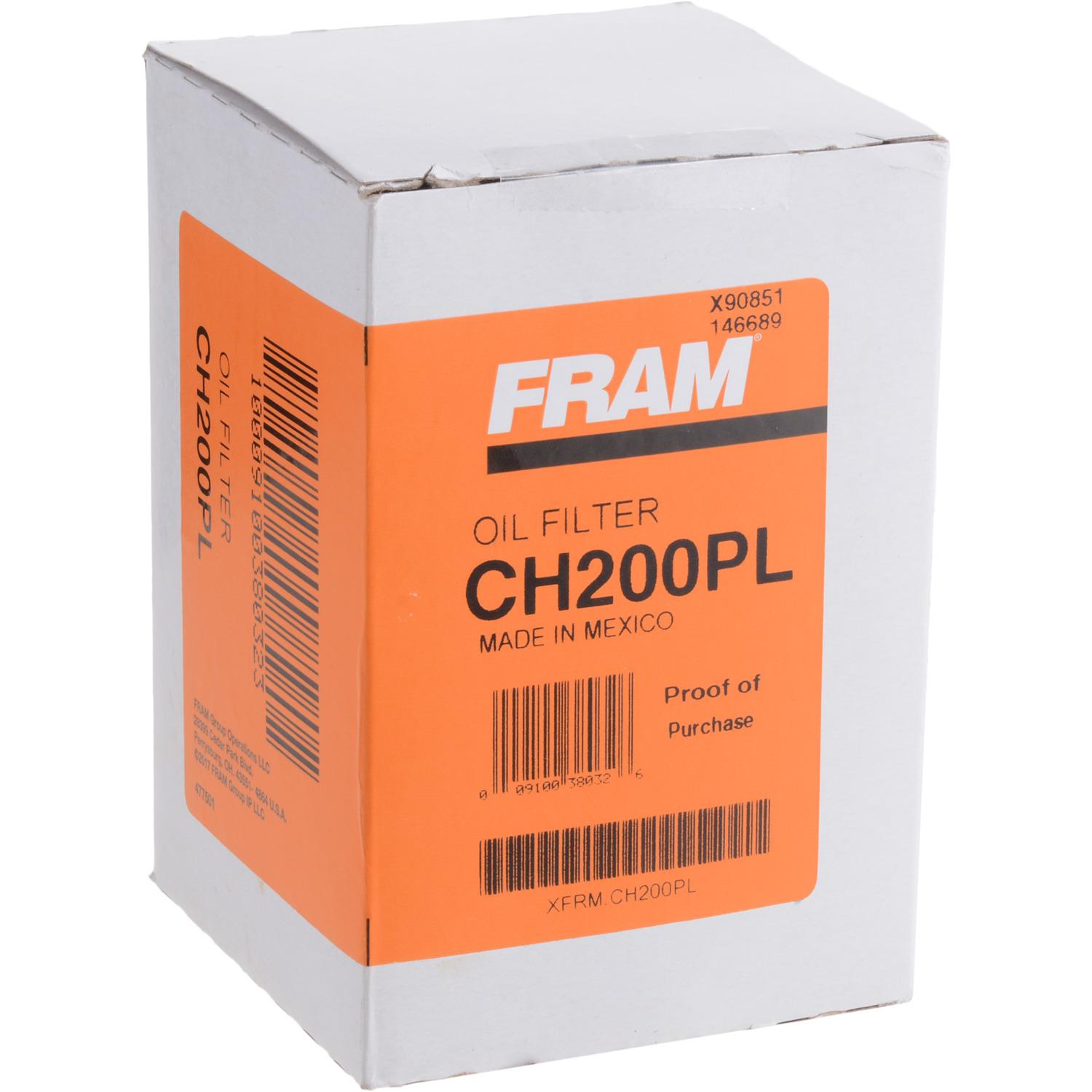 Fram CH200PL Engine Oil Filter product image 3 of 5