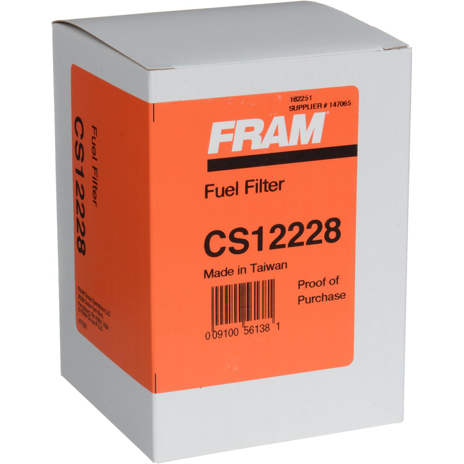 Fram CS12228 Fuel Filter product image 9 of 9